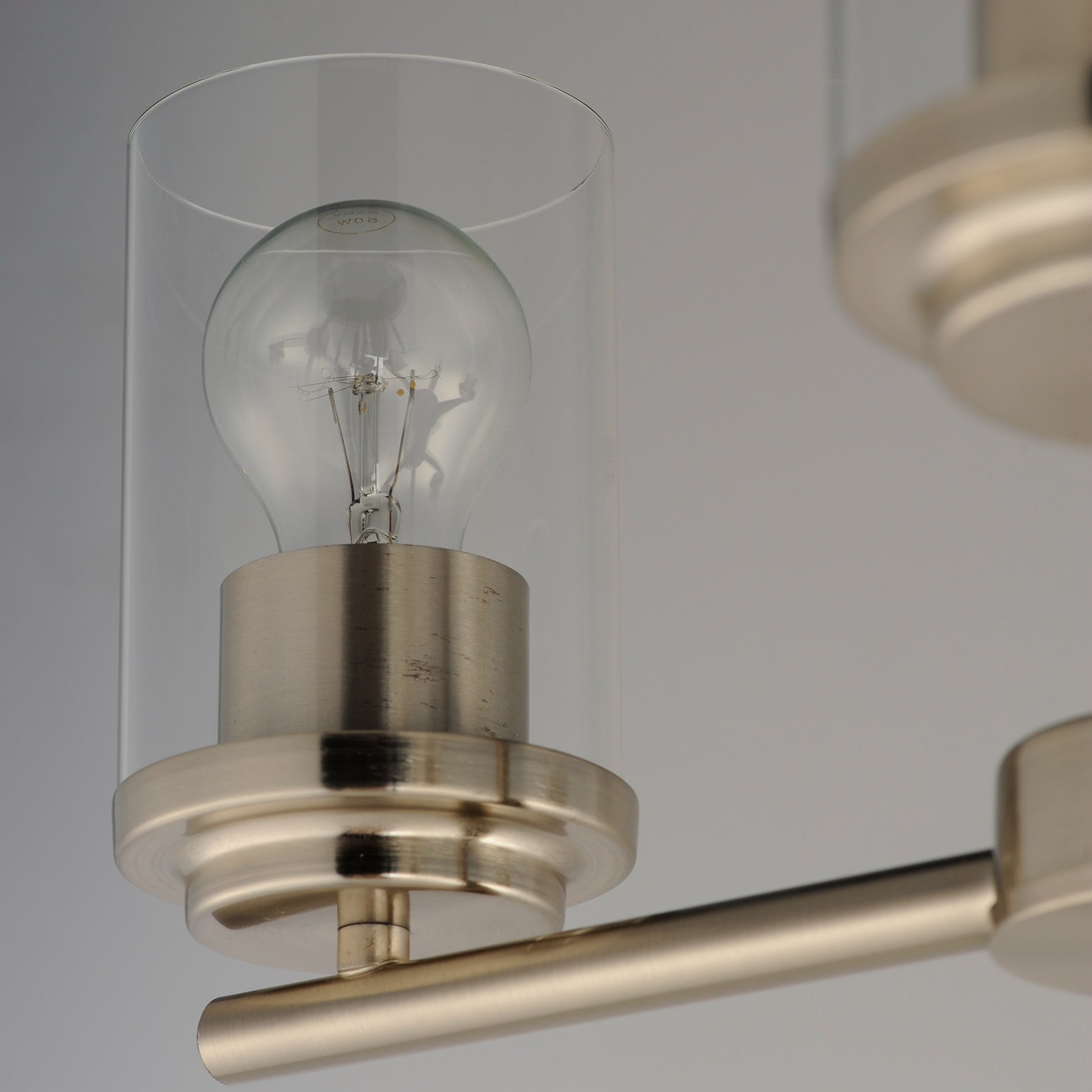 Corona 3-Light Chandelier Satin Nickel by Maxim Lighting