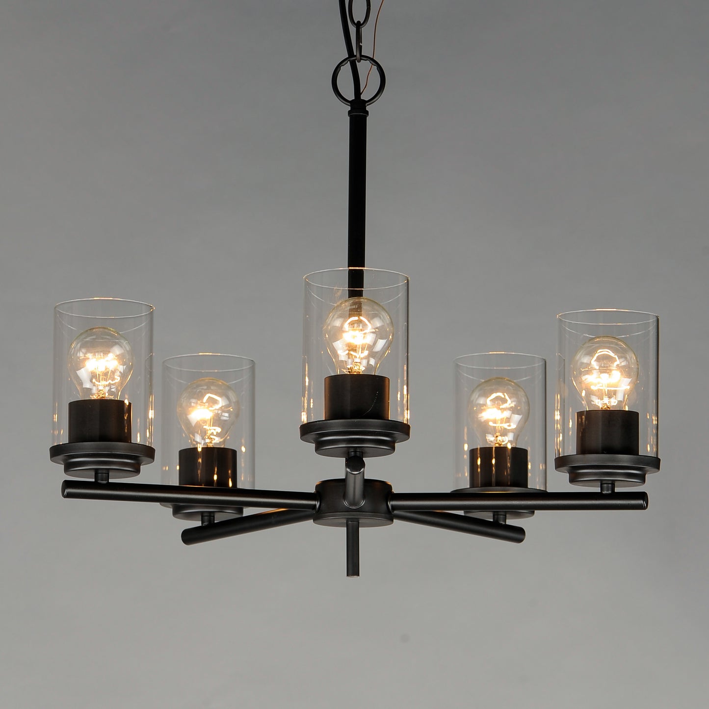 Corona 5-Light Chandelier Black by Maxim Lighting