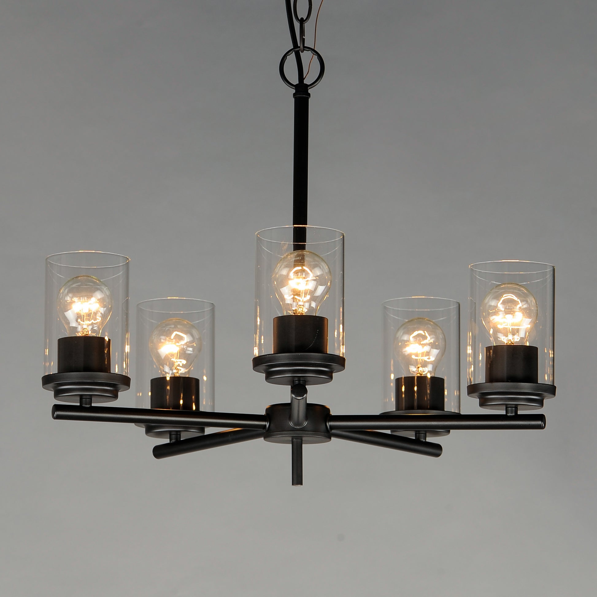 Corona 5-Light Chandelier Black by Maxim Lighting