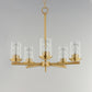 Corona 5-Light Chandelier Satin Brass by Maxim Lighting