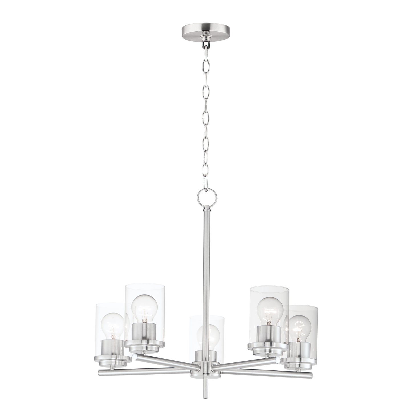 Corona 5-Light Chandelier Satin Nickel by Maxim Lighting