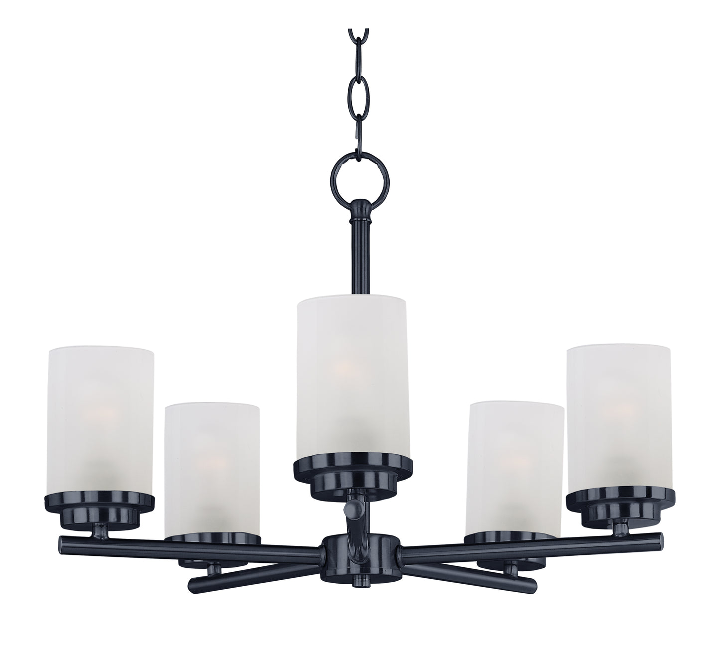 Corona 5-Light Chandelier Black by Maxim Lighting