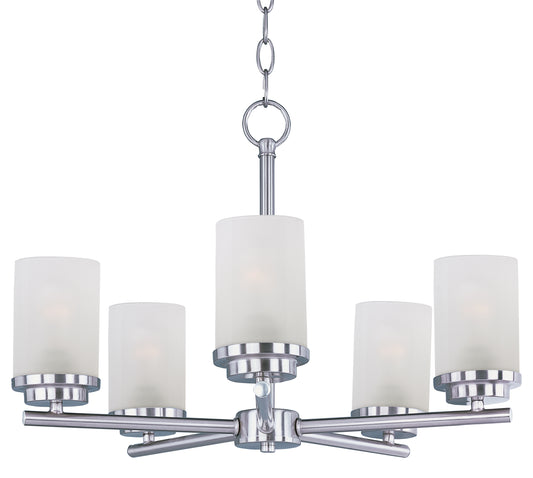 Corona 5-Light Chandelier Satin Nickel by Maxim Lighting