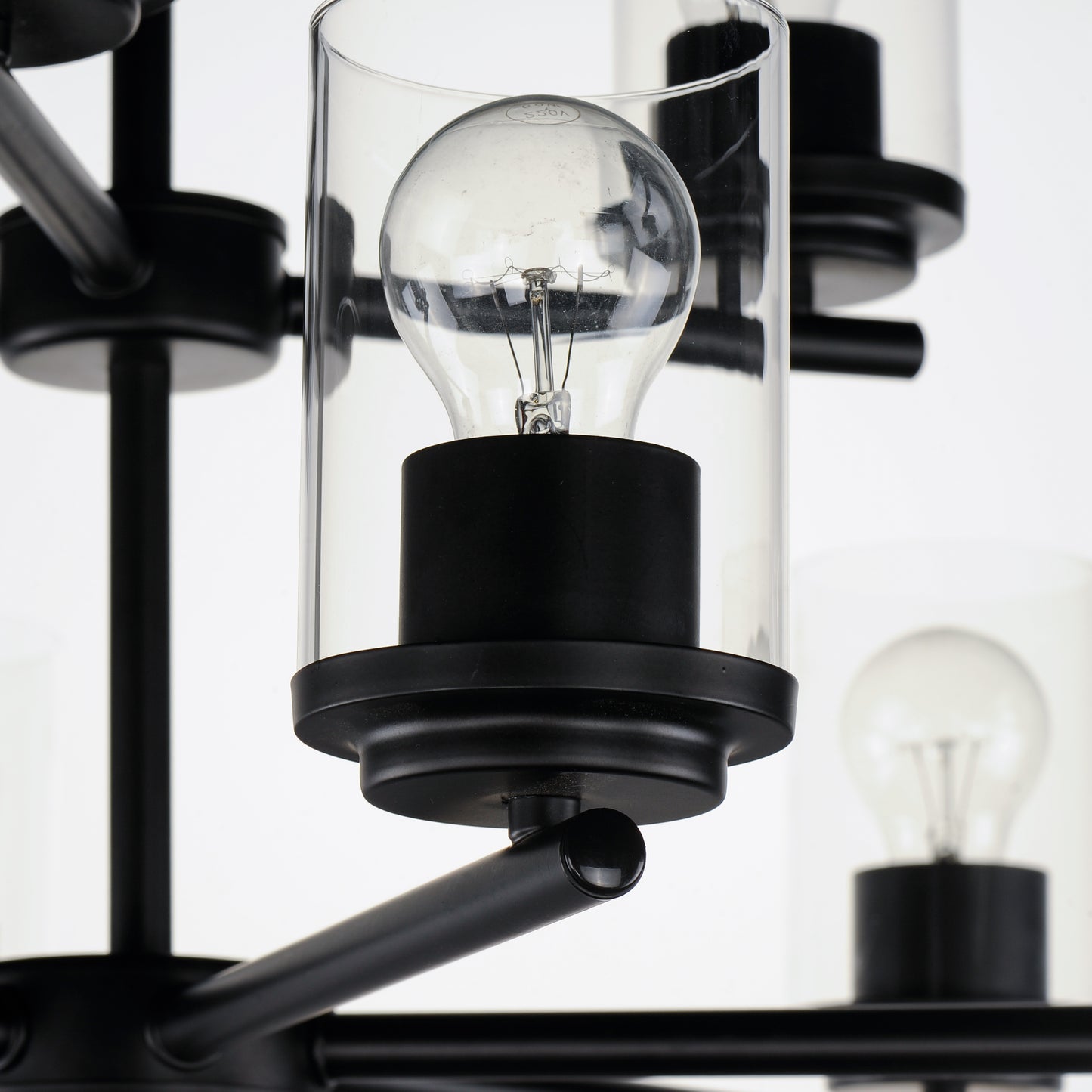 Corona 9-Light Chandelier Black by Maxim Lighting