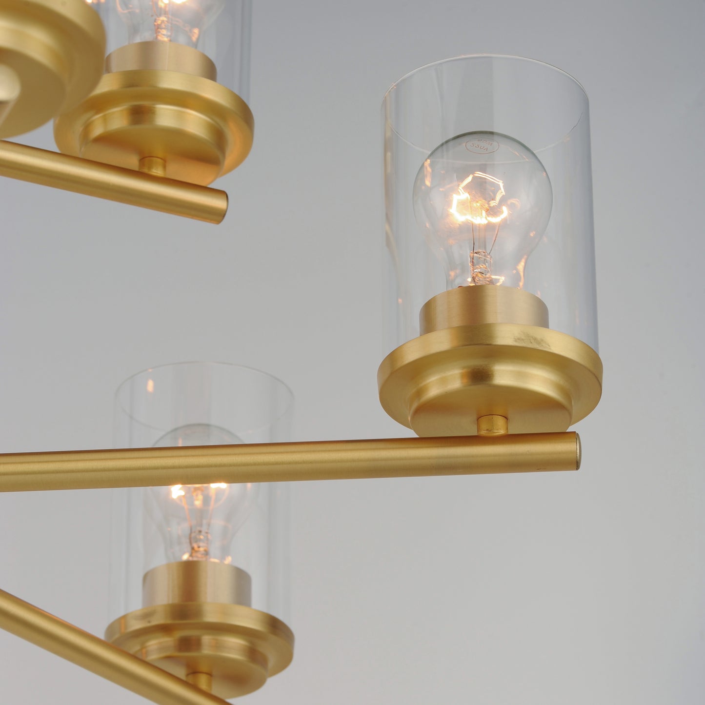 Corona 9-Light Chandelier Satin Brass by Maxim Lighting