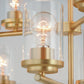 Corona 9-Light Chandelier Satin Brass by Maxim Lighting