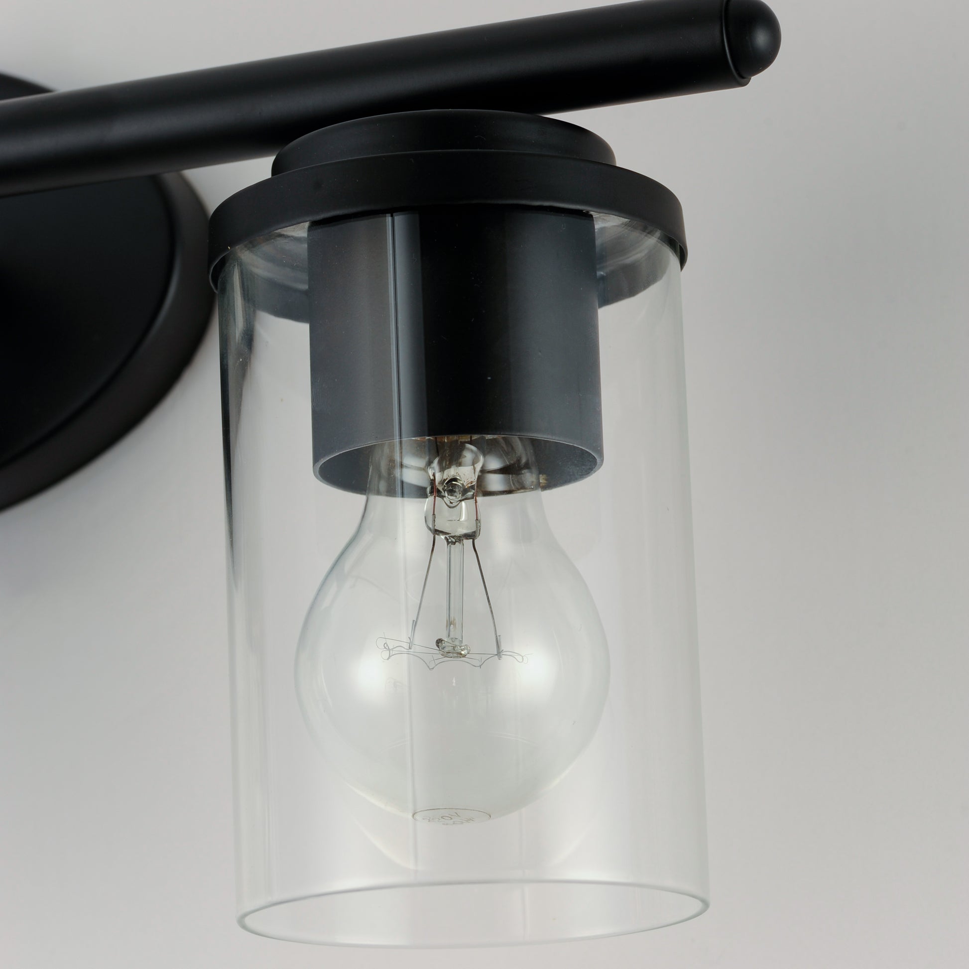 Corona 3-Light Bath Vanity Black by Maxim Lighting