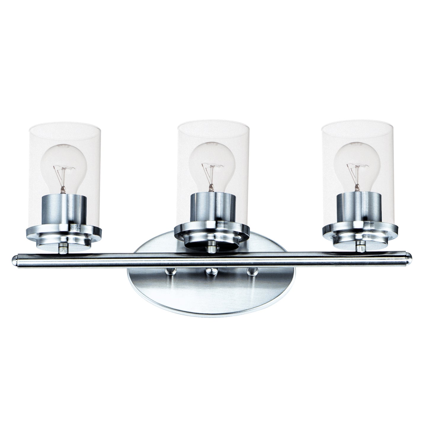 Corona 3-Light Bath Vanity Polished Chrome by Maxim Lighting