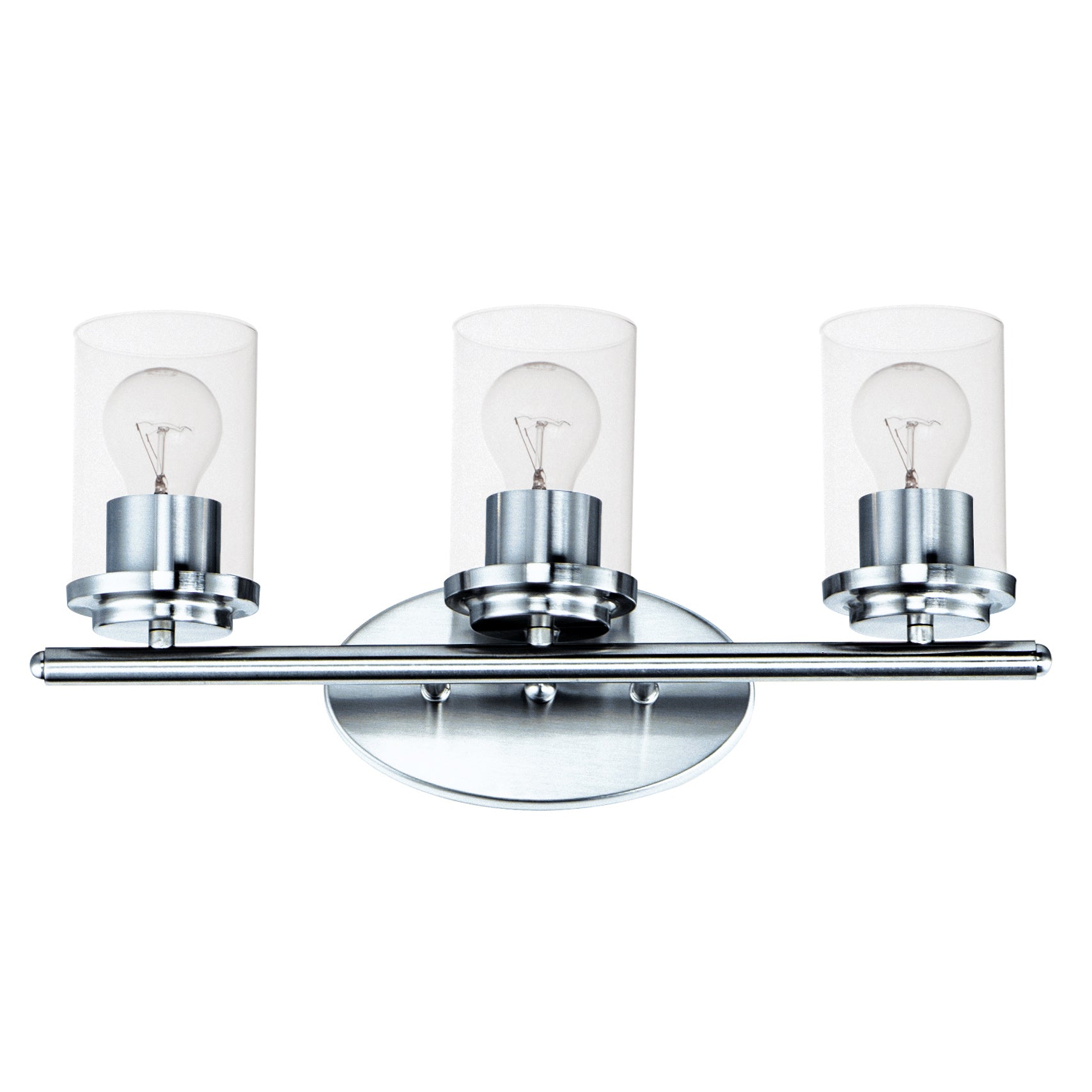 Corona 3-Light Bath Vanity Polished Chrome by Maxim Lighting