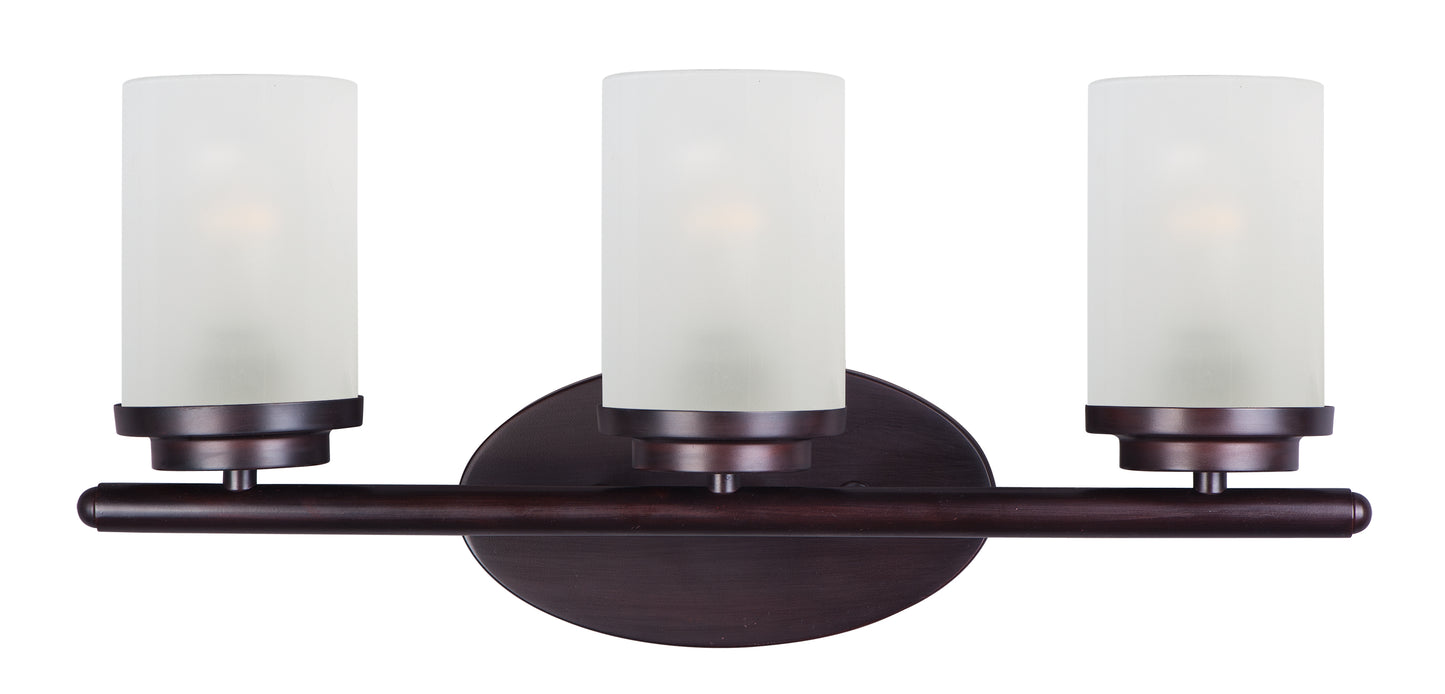Corona 3-Light Bath Vanity Oil Rubbed Bronze by Maxim Lighting