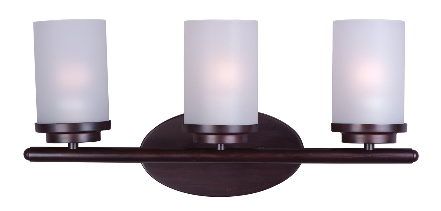 Corona 3-Light Bath Vanity Oil Rubbed Bronze by Maxim Lighting