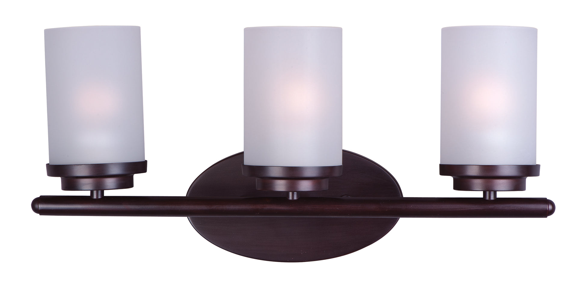 Corona 3-Light Bath Vanity Oil Rubbed Bronze by Maxim Lighting