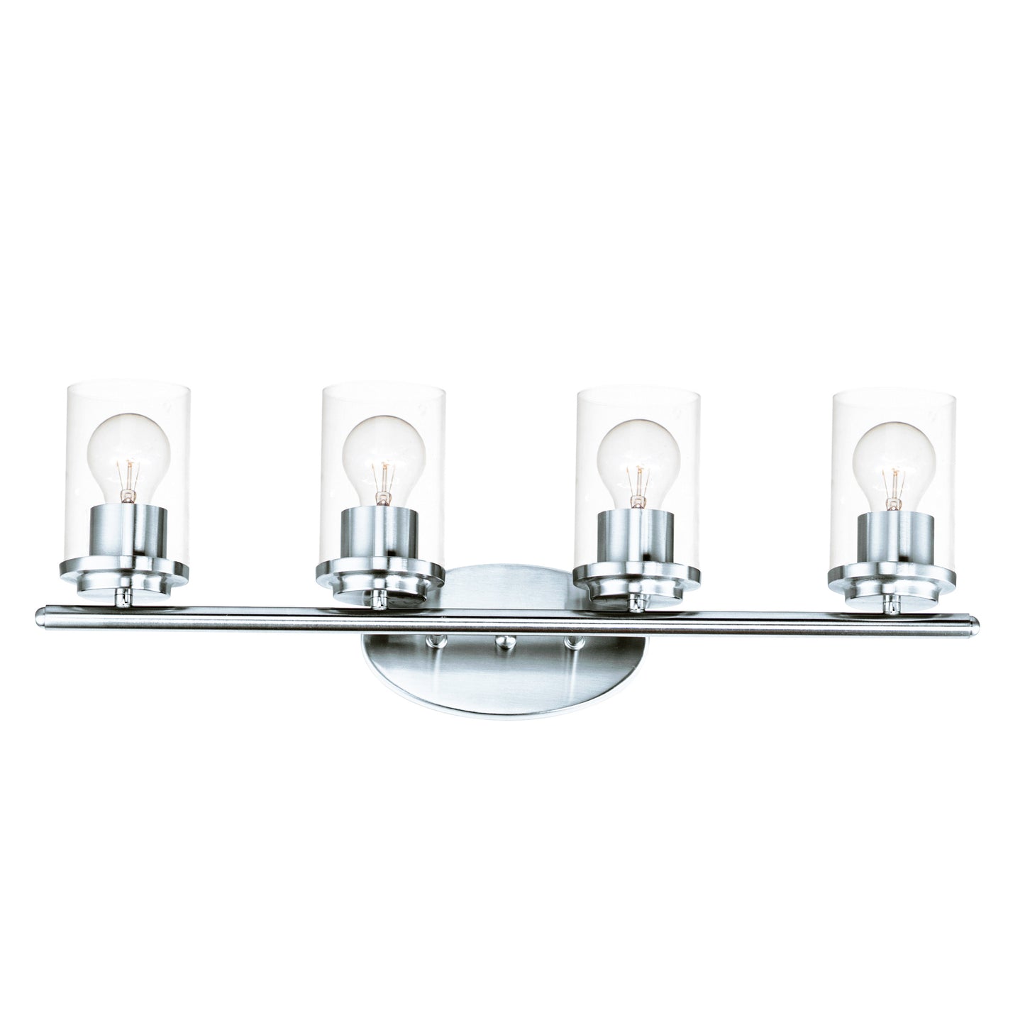 Corona 4-Light Bath Vanity Polished Chrome by Maxim Lighting