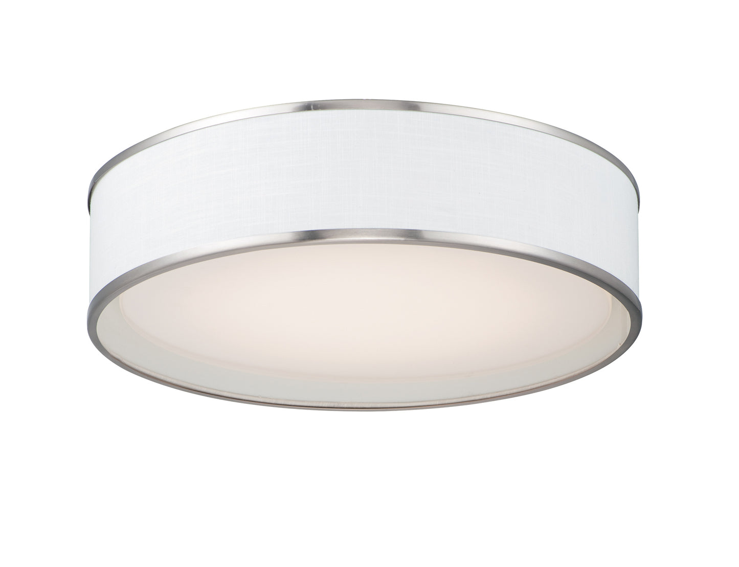Prime 20" LED Flush Mount Satin Nickel by Maxim Lighting