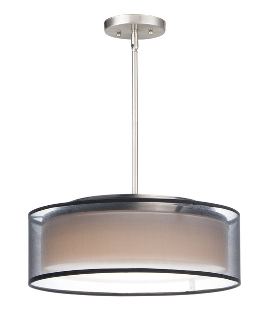 Prime 16" LED Pendant Satin Nickel by Maxim Lighting