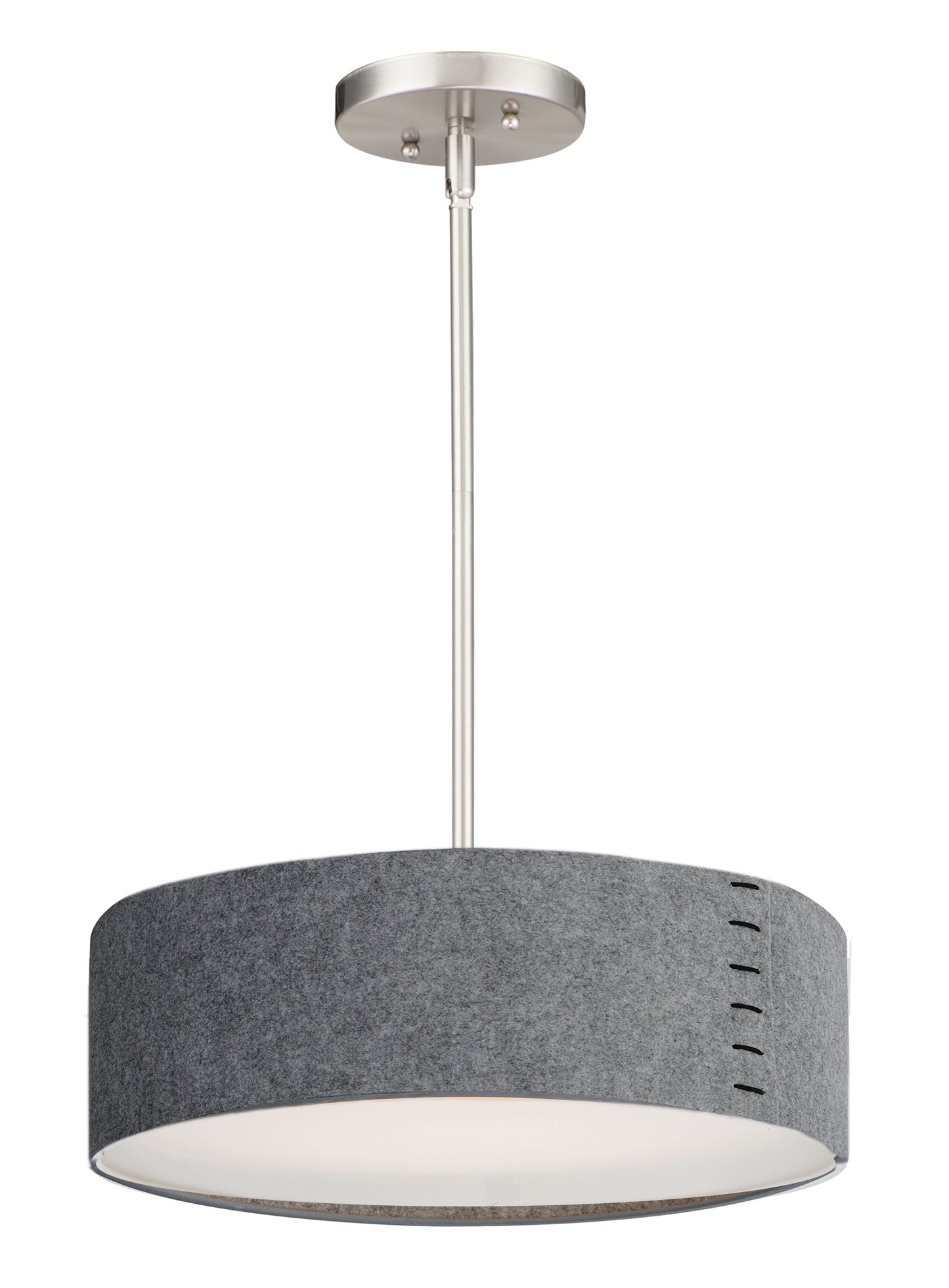 Prime Acoustic 16" LED Pendant Satin Nickel by Maxim Lighting