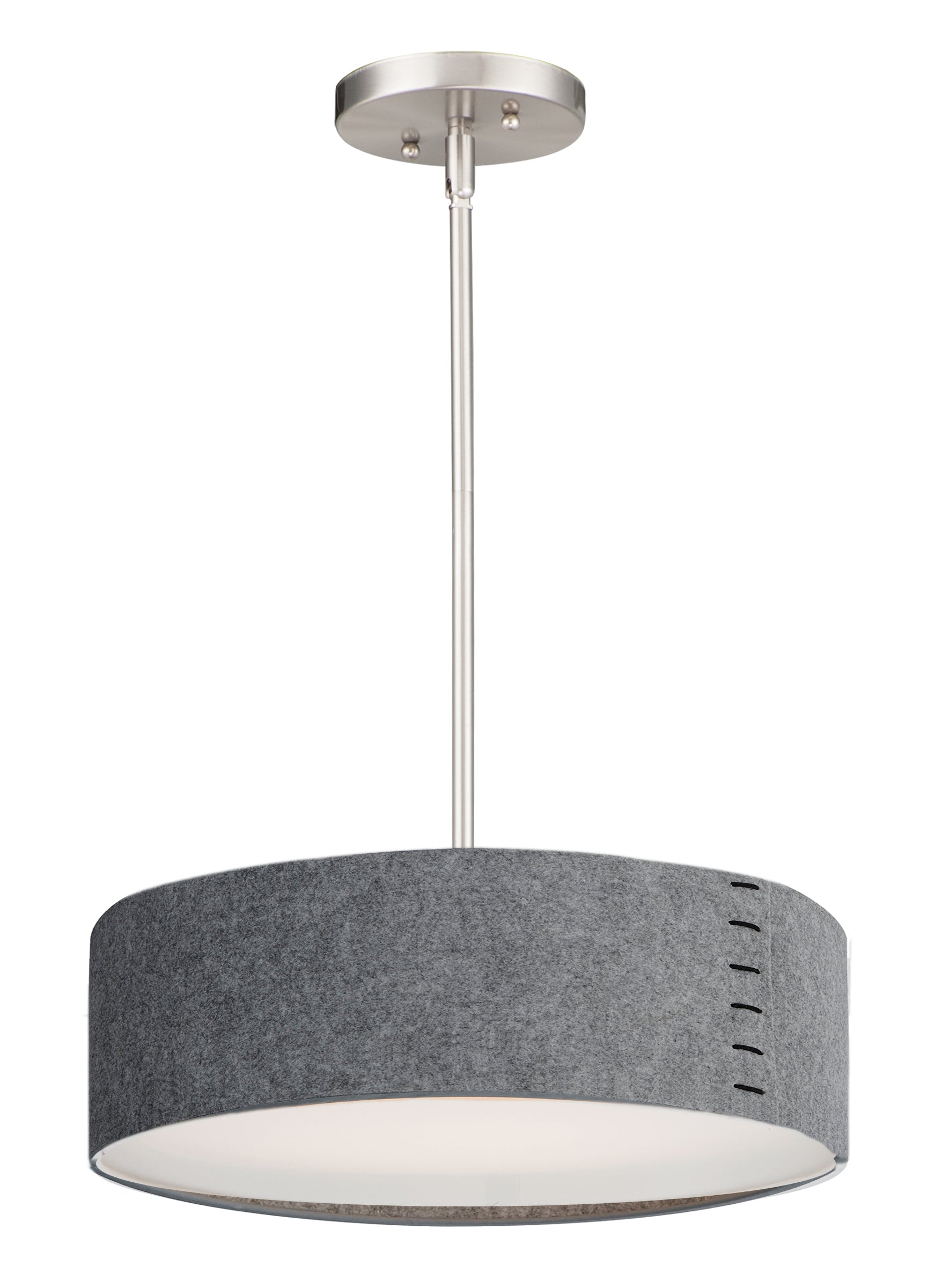 Prime Acoustic 16" LED Pendant Satin Nickel by Maxim Lighting