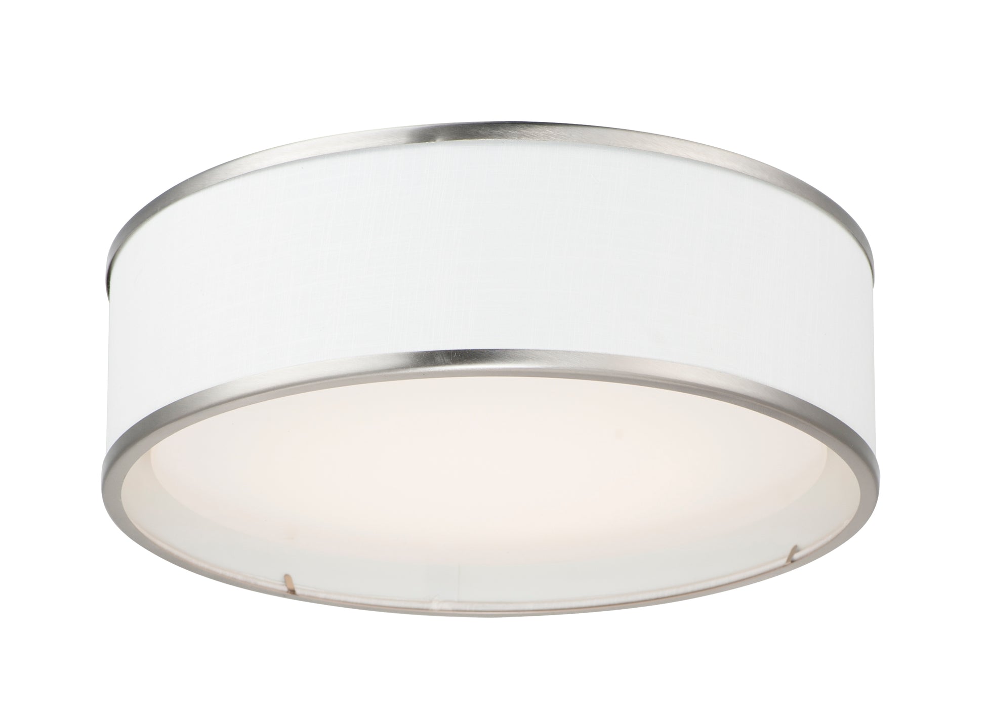 Prime 16" LED Flush Mount 120-277V Satin Nickel by Maxim Lighting