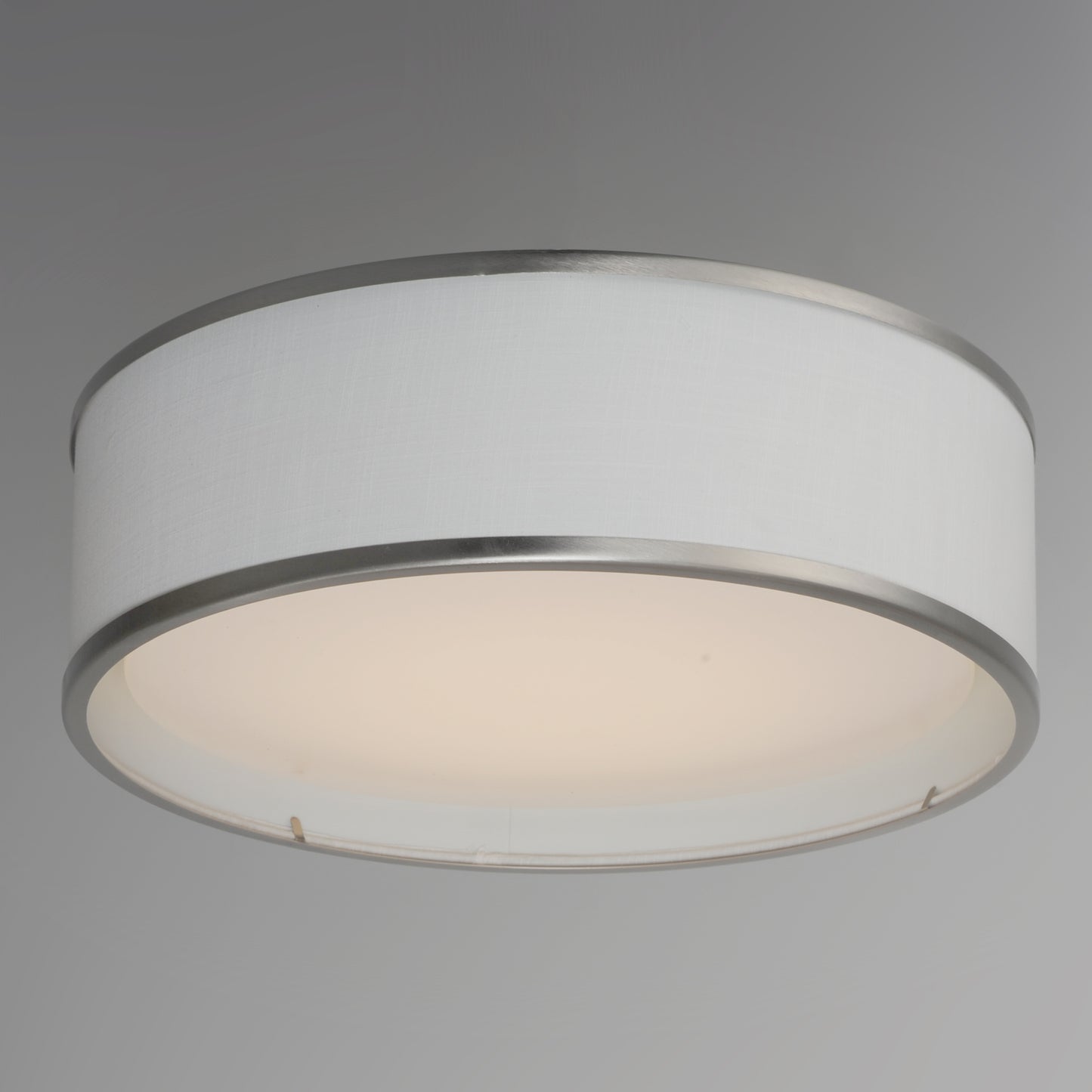 Prime 16" LED Flush Mount 120-277V Satin Nickel by Maxim Lighting