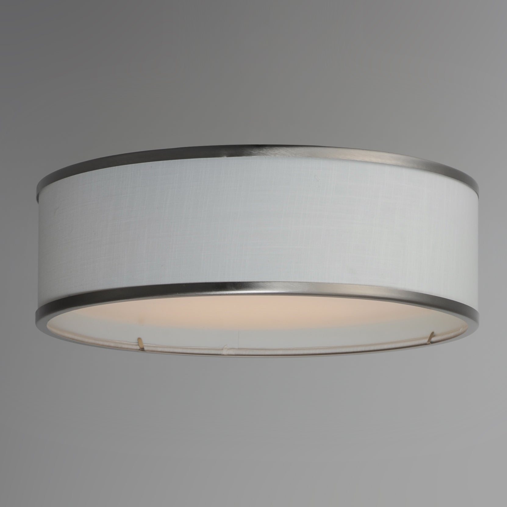 Prime 16" LED Flush Mount 120-277V Satin Nickel by Maxim Lighting