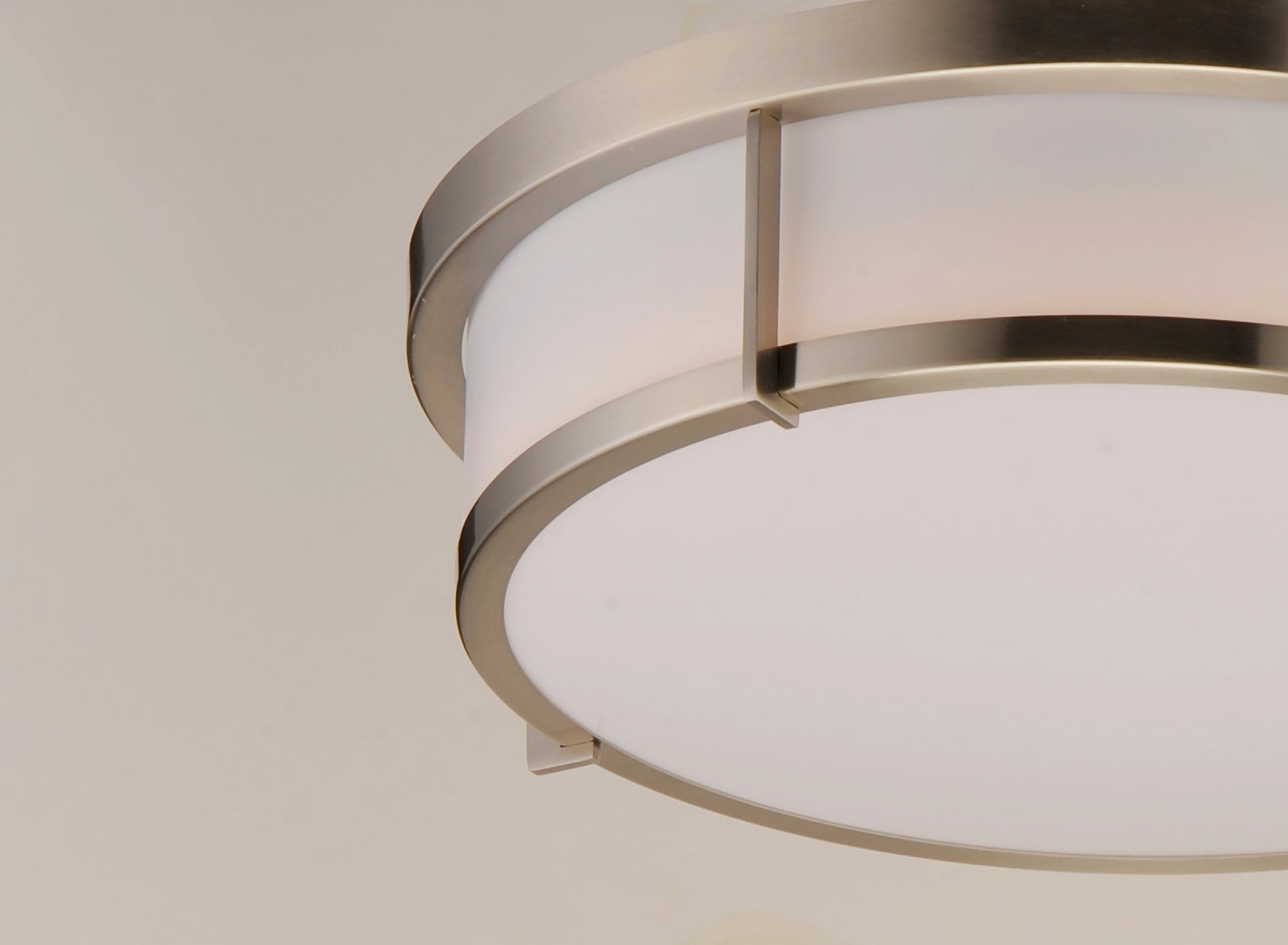 Rogue 13" 2-Light Flush Mount Satin Nickel by Maxim Lighting