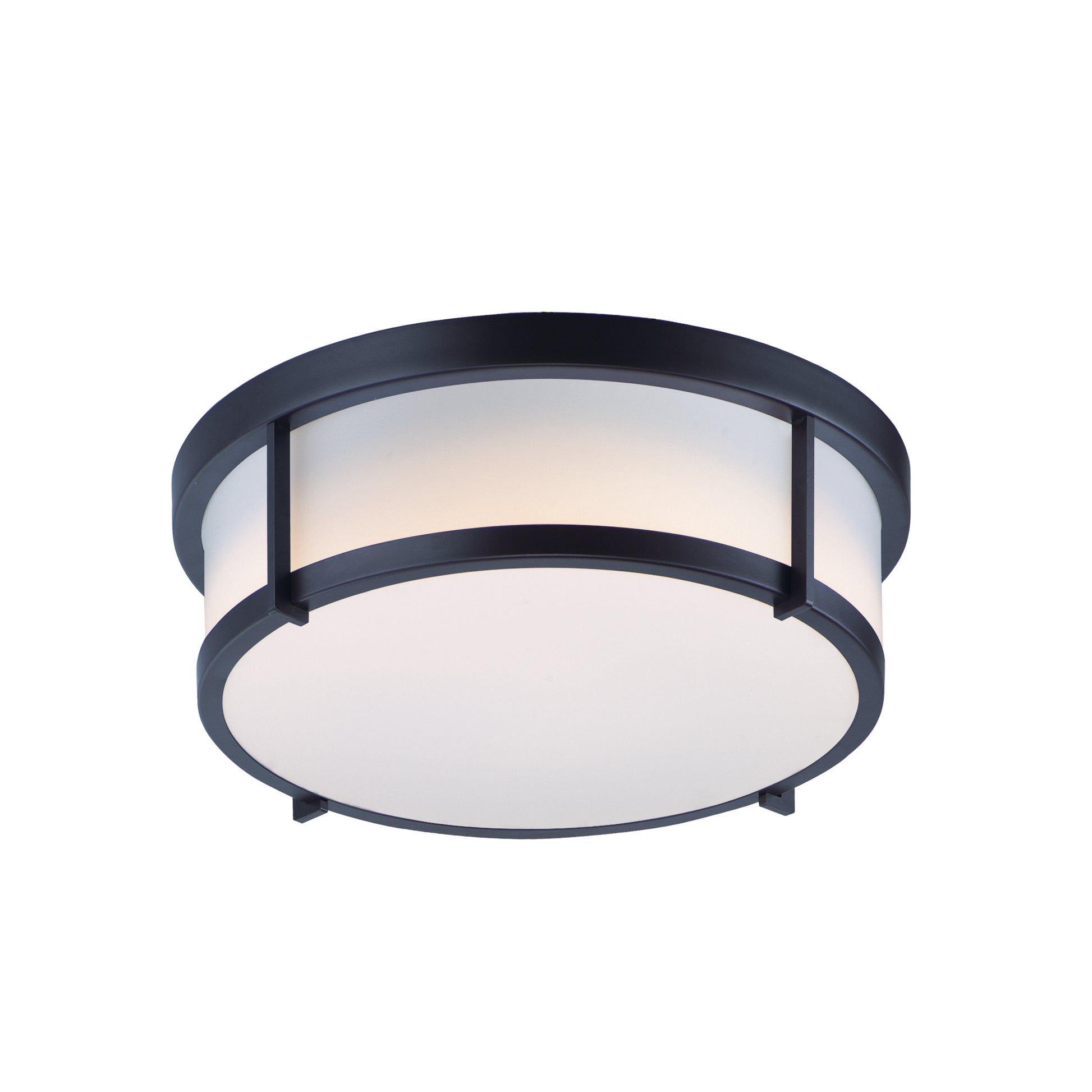 Rogue 13" LED Flush Mount Black by Maxim Lighting