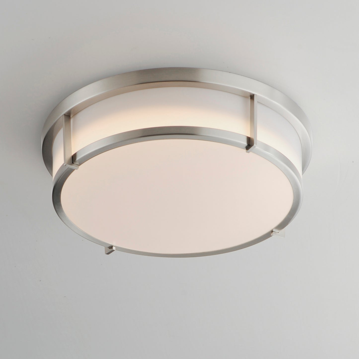 Rogue 13" LED Flush Mount Satin Nickel by Maxim Lighting