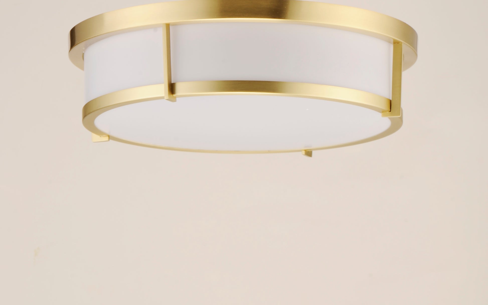 Rogue 17" LED Flush Mount Satin Brass by Maxim Lighting