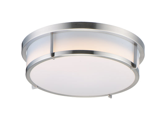 Rogue 17" LED Flush Mount Satin Nickel by Maxim Lighting