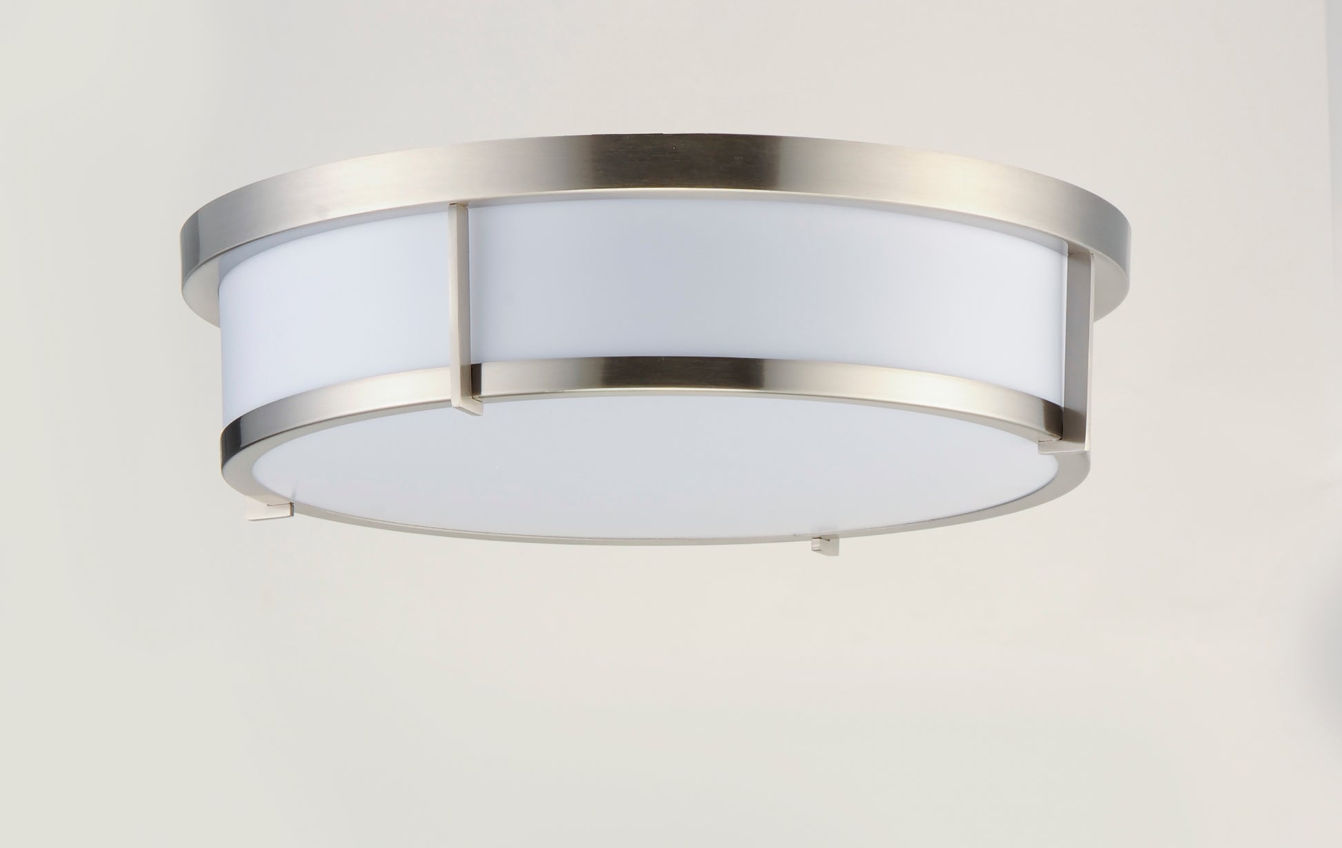 Rogue 17" LED Flush Mount Satin Nickel by Maxim Lighting