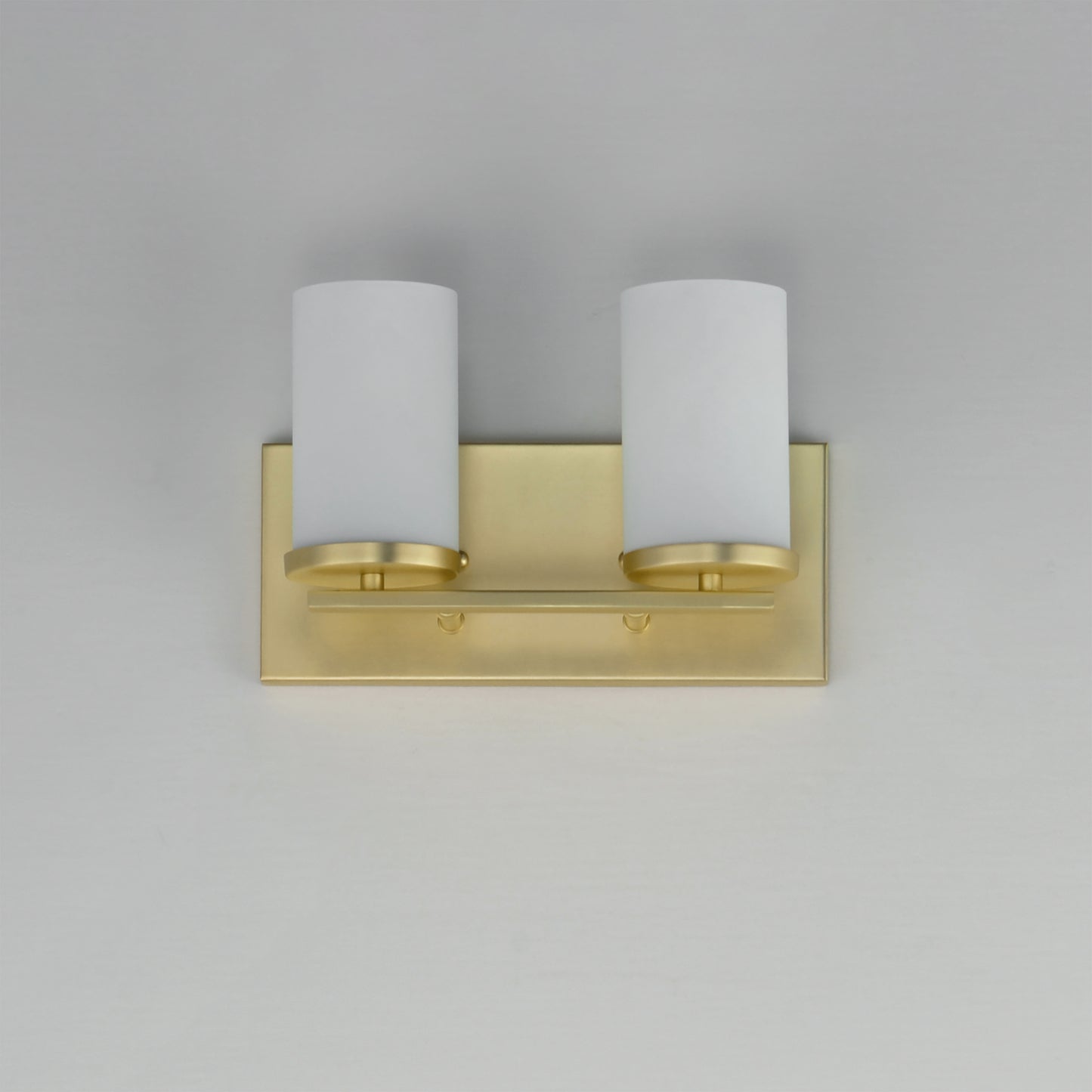 Lateral 2-Light Bath Vanity Satin Brass by Maxim Lighting