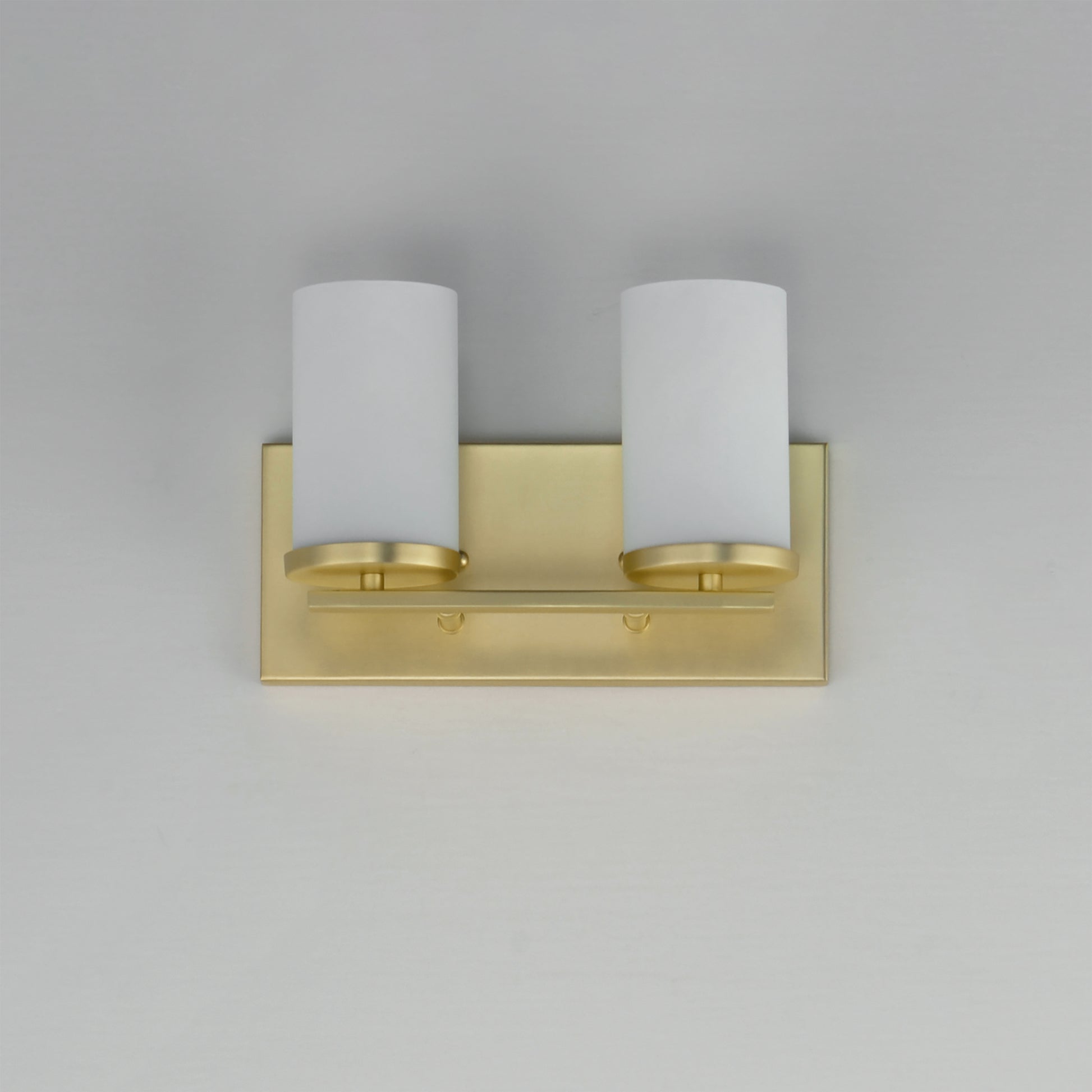 Lateral 2-Light Bath Vanity Satin Brass by Maxim Lighting