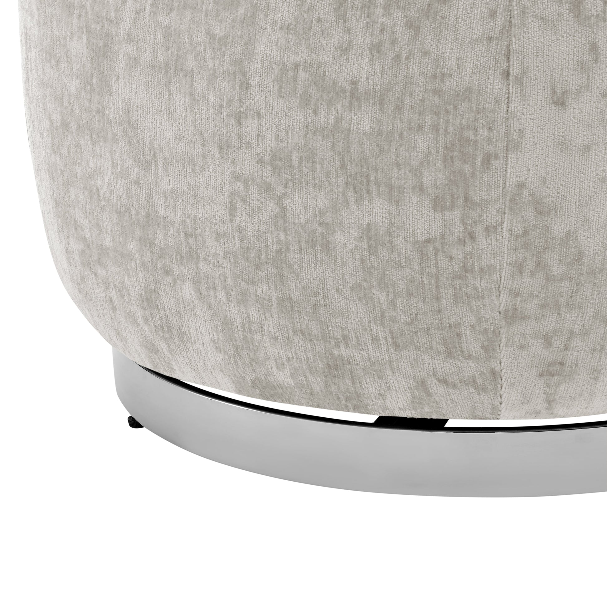 Elegant Swirl Swivel Accent Chair - Finesse Decor AC-33013-GC