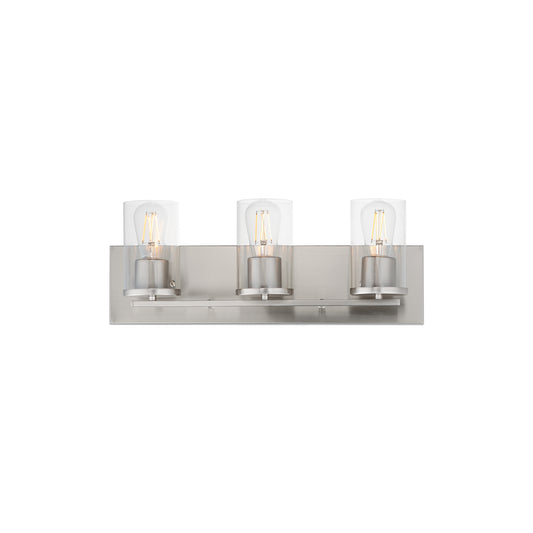 Lateral 3-Light Bath Vanity Satin Nickel by Maxim Lighting