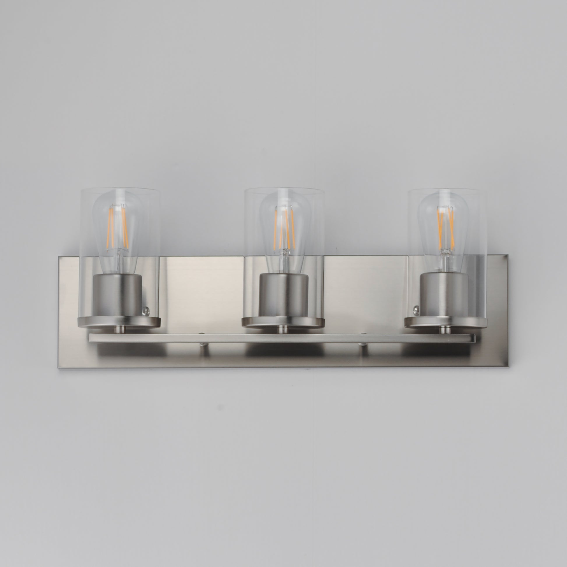 Lateral 3-Light Bath Vanity Satin Nickel by Maxim Lighting