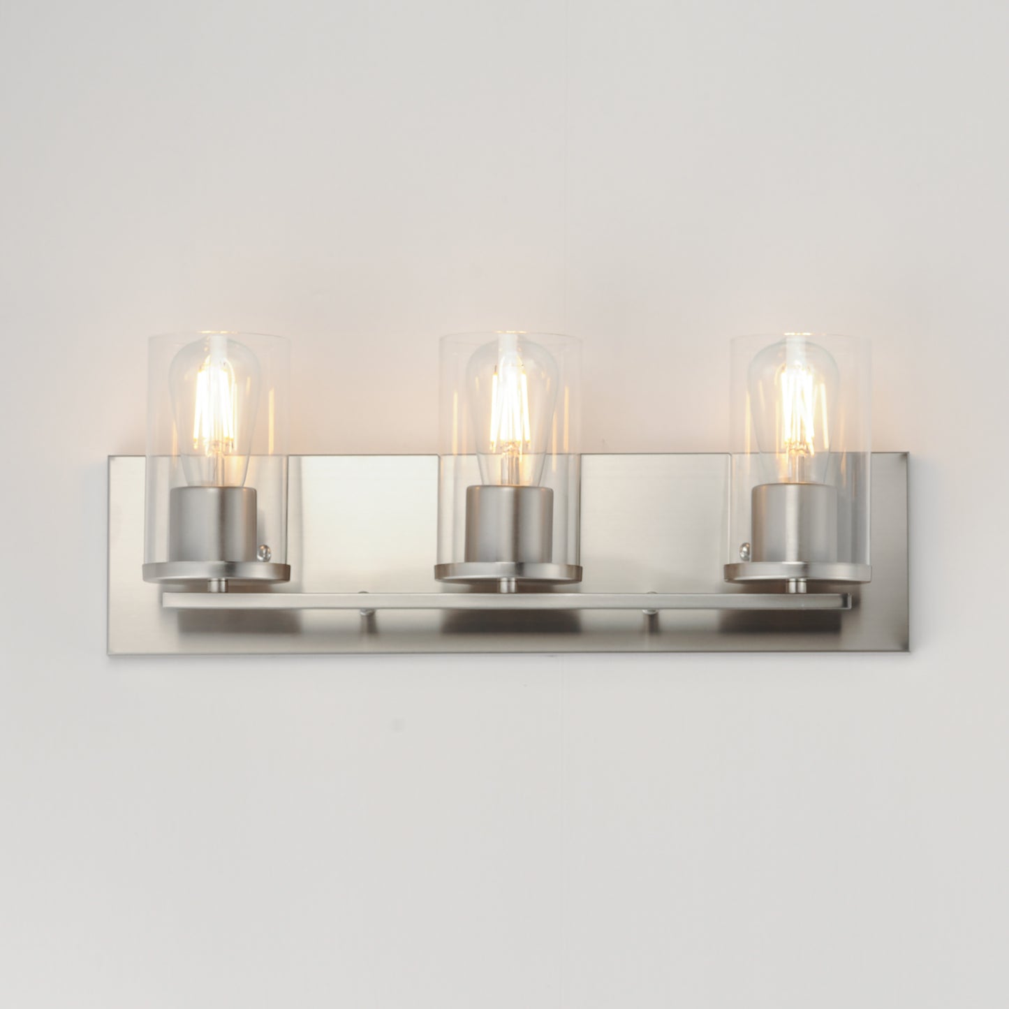 Lateral 3-Light Bath Vanity Satin Nickel by Maxim Lighting