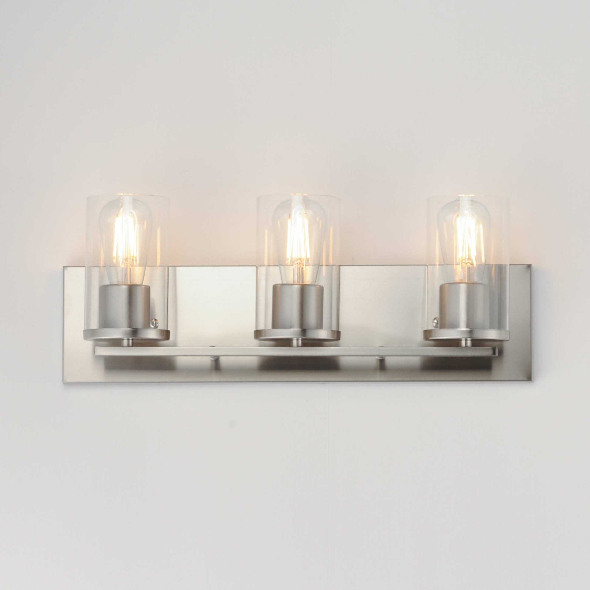 Lateral 3-Light Bath Vanity Satin Nickel by Maxim Lighting