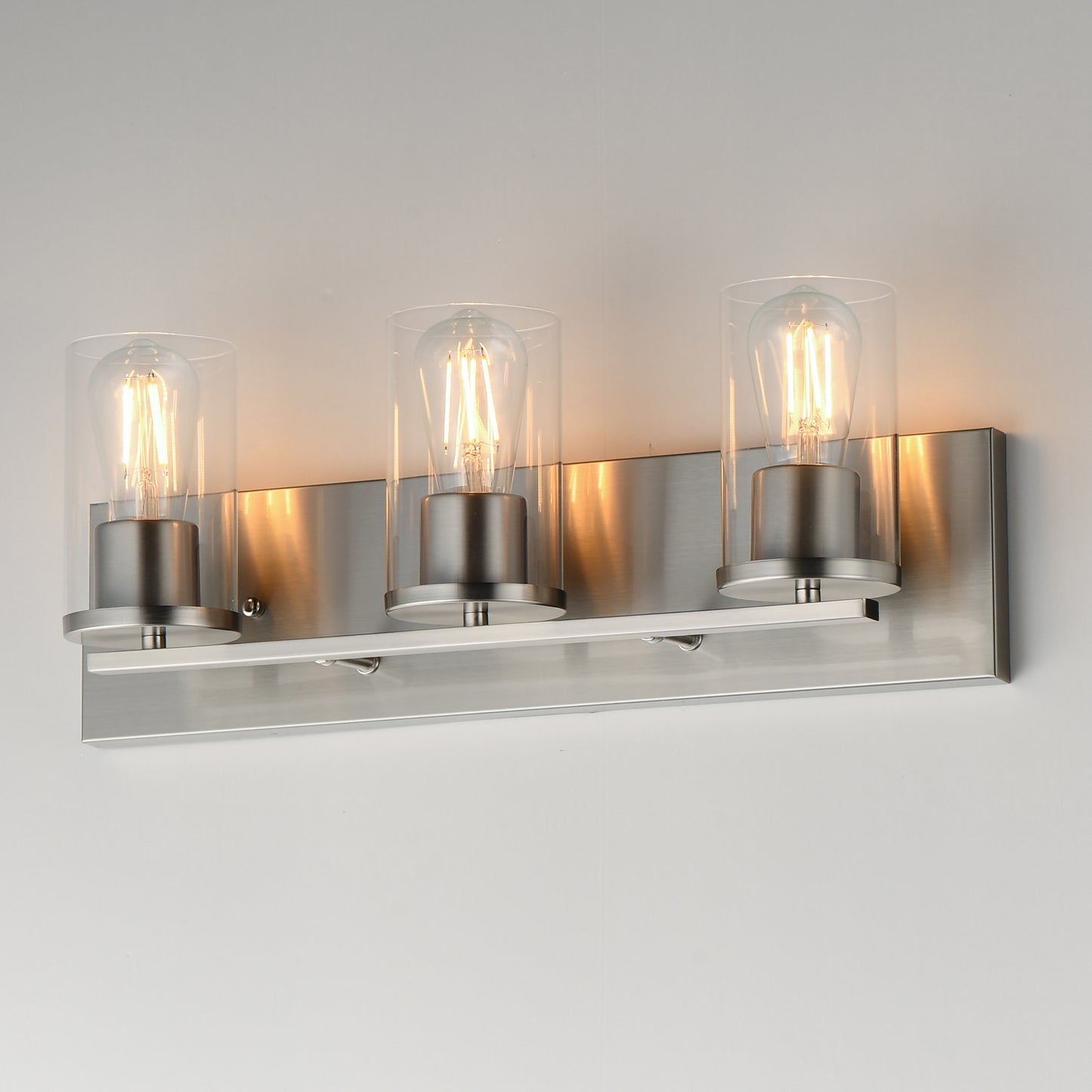 Lateral 3-Light Bath Vanity Satin Nickel by Maxim Lighting