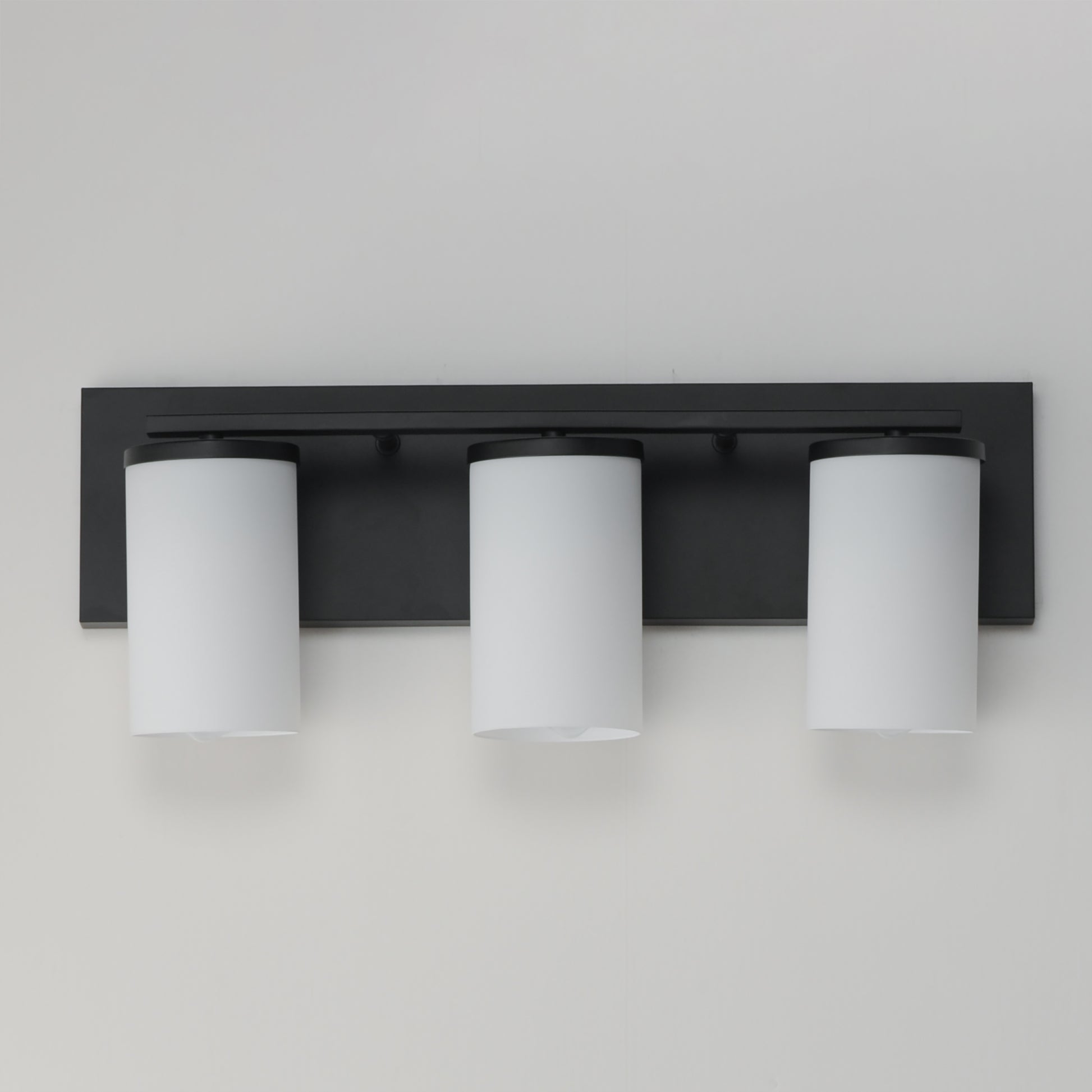 Lateral 3-Light Bath Vanity Black by Maxim Lighting