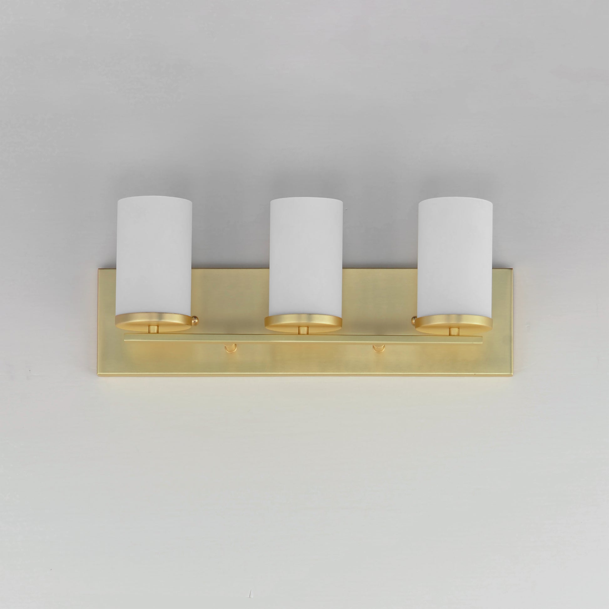 Lateral 3-Light Bath Vanity Satin Brass by Maxim Lighting