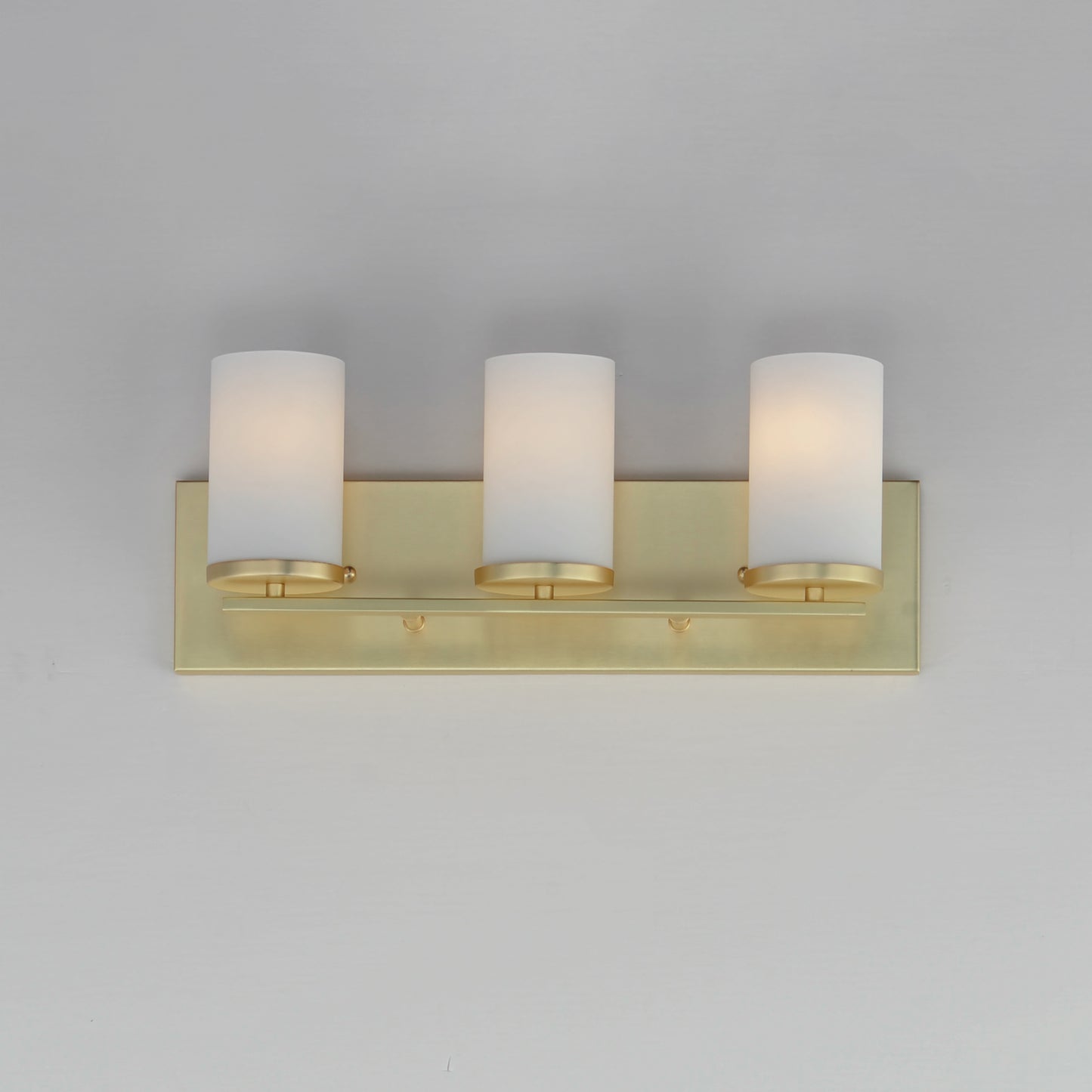 Lateral 3-Light Bath Vanity Satin Brass by Maxim Lighting