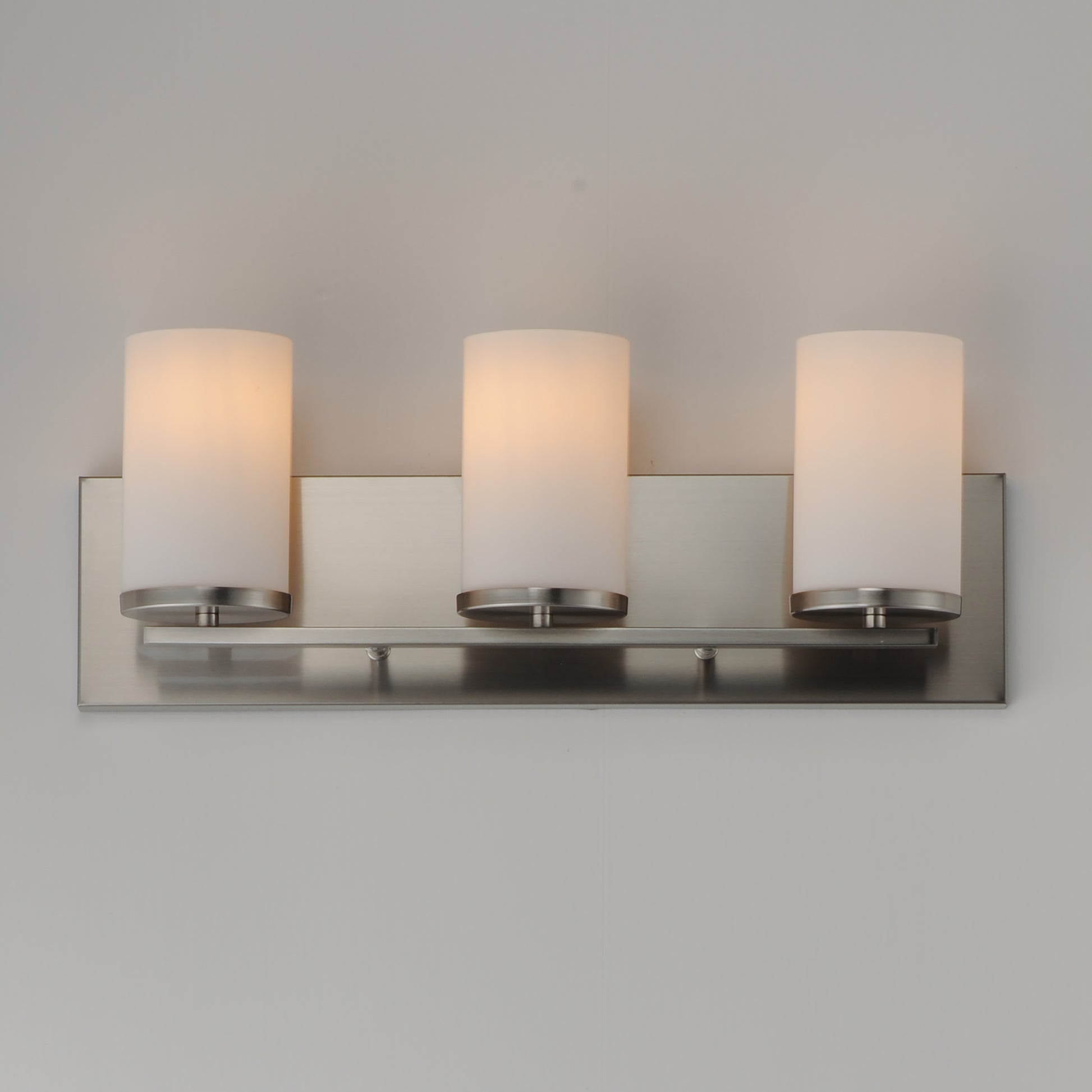 Lateral 3-Light Bath Vanity Satin Nickel by Maxim Lighting