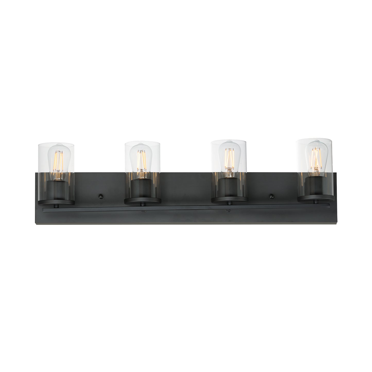 Lateral 4-Light Bath Vanity Black by Maxim Lighting