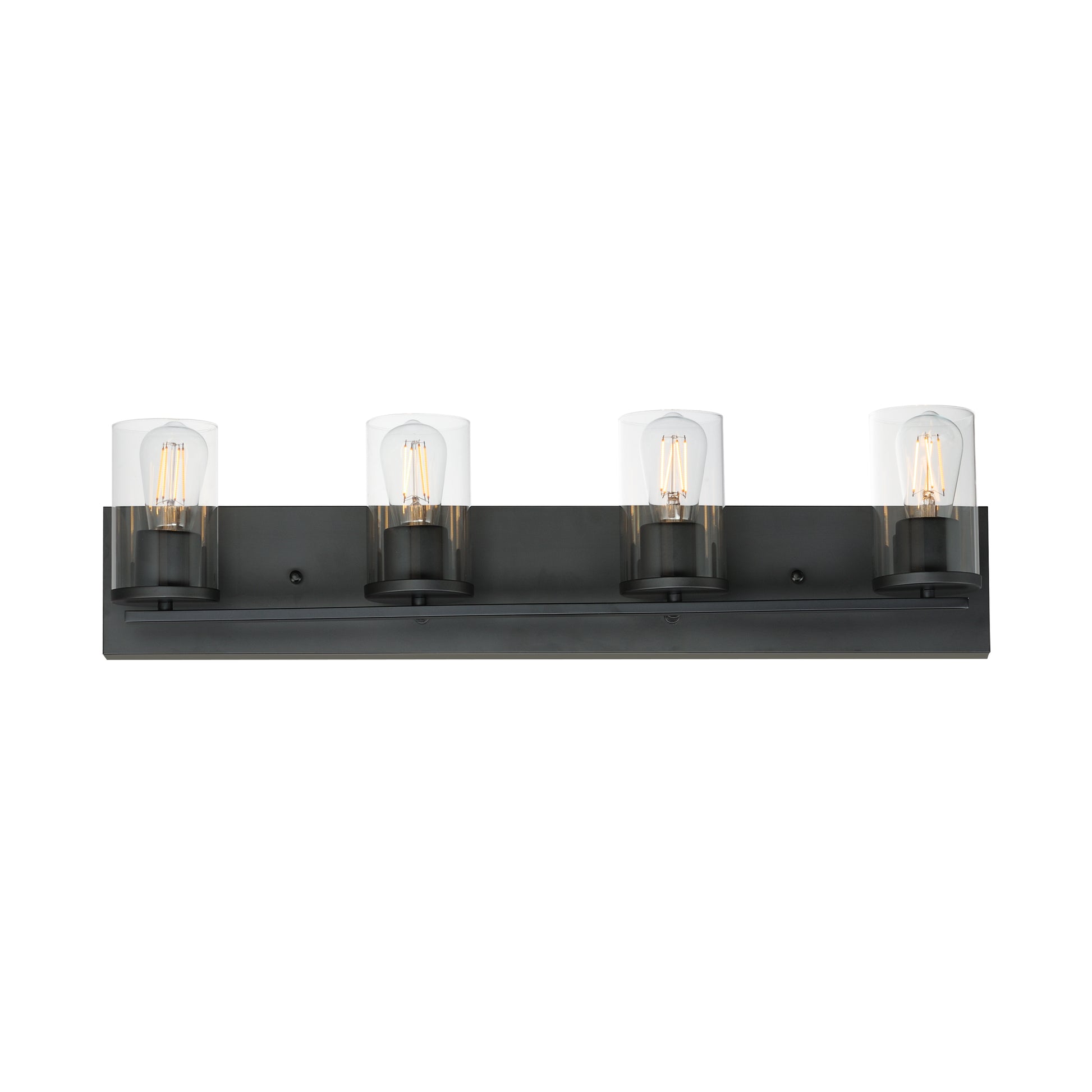 Lateral 4-Light Bath Vanity Black by Maxim Lighting