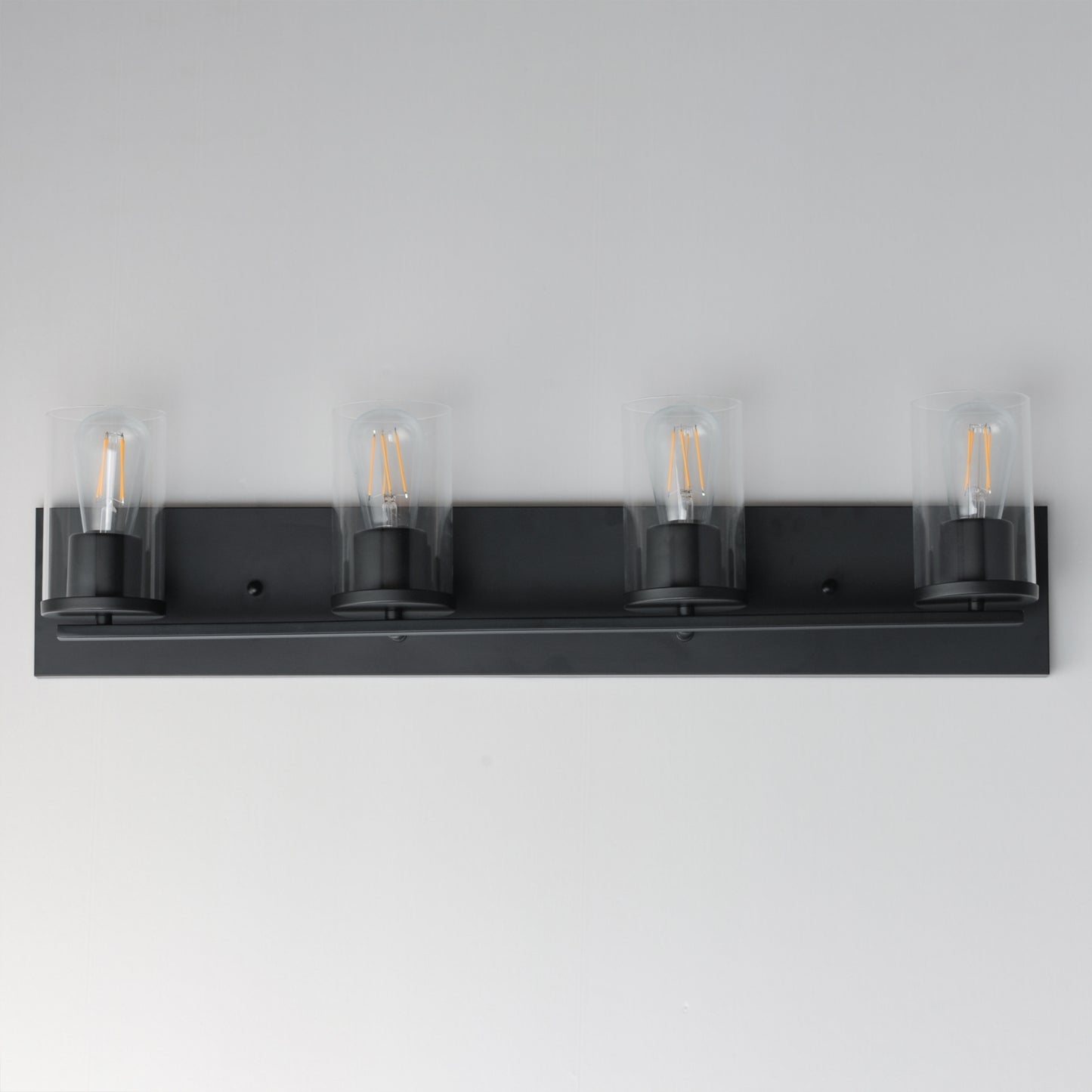 Lateral 4-Light Bath Vanity Black by Maxim Lighting