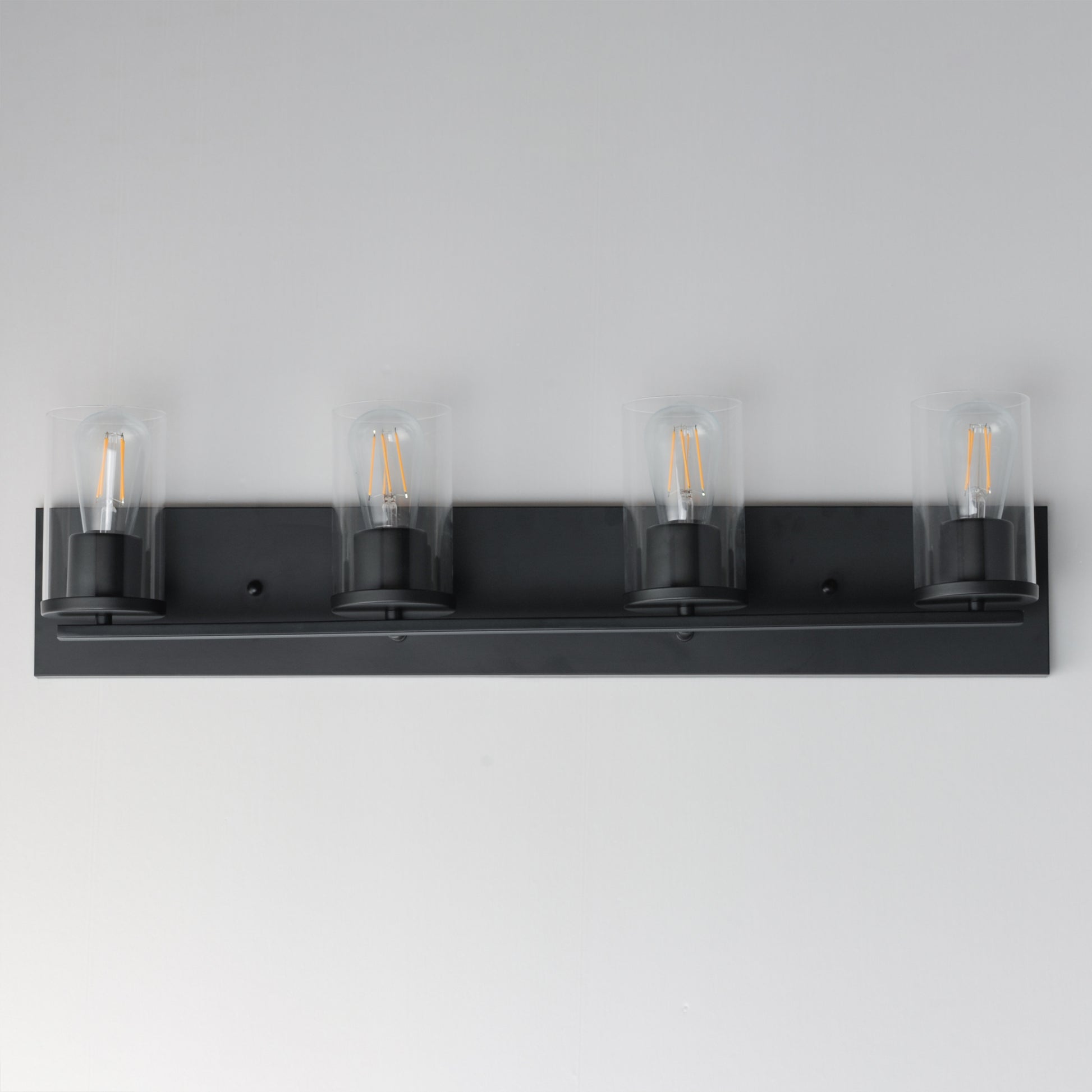 Lateral 4-Light Bath Vanity Black by Maxim Lighting