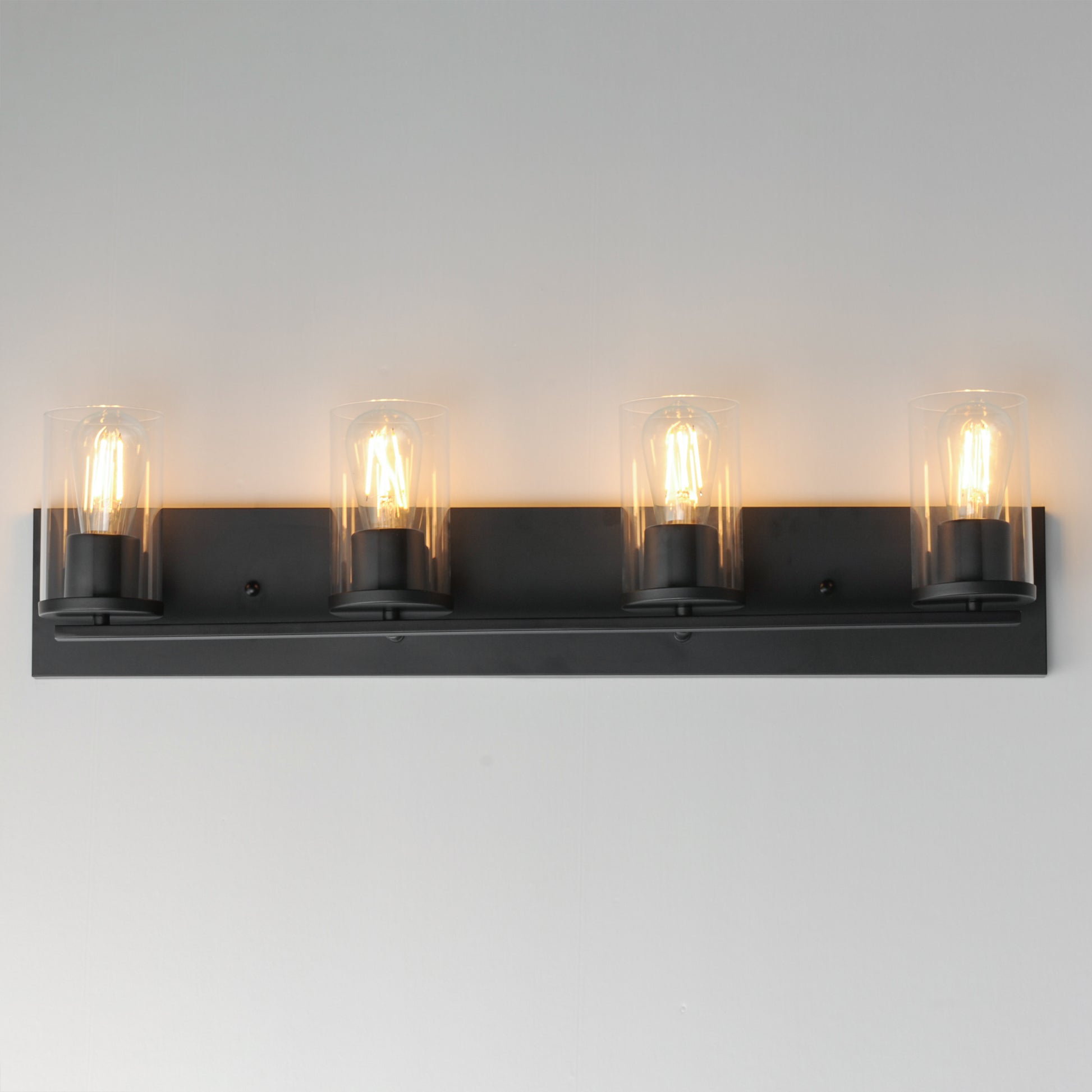 Lateral 4-Light Bath Vanity Black by Maxim Lighting
