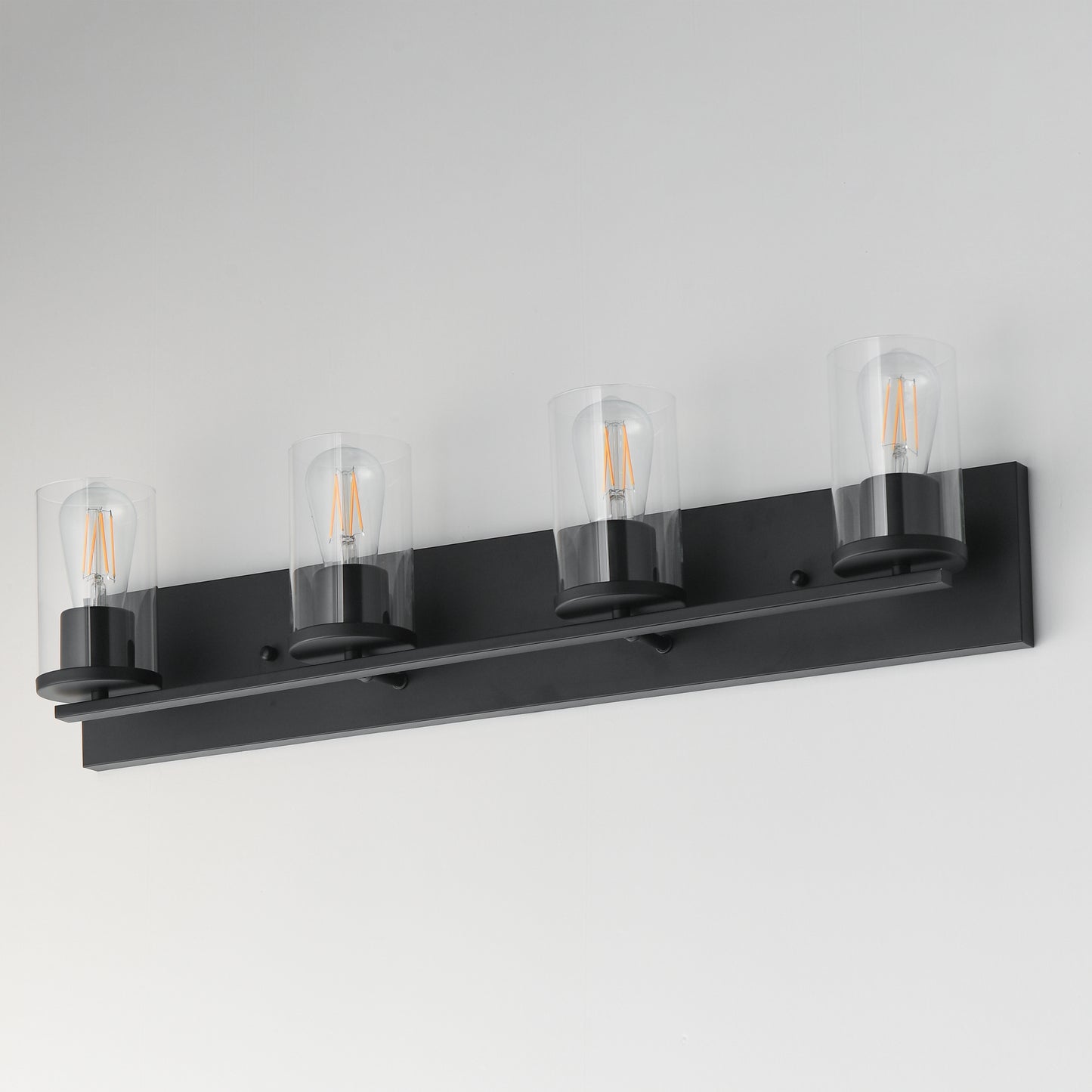 Lateral 4-Light Bath Vanity Black by Maxim Lighting