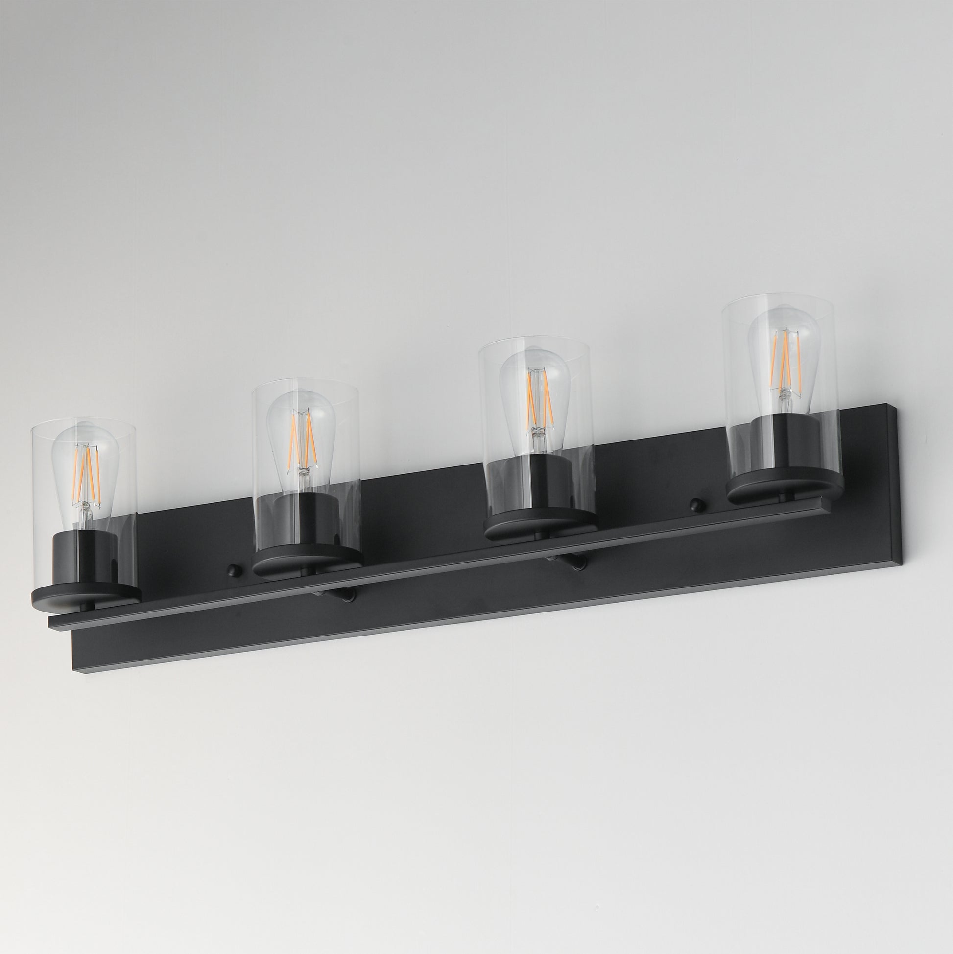 Lateral 4-Light Bath Vanity Black by Maxim Lighting