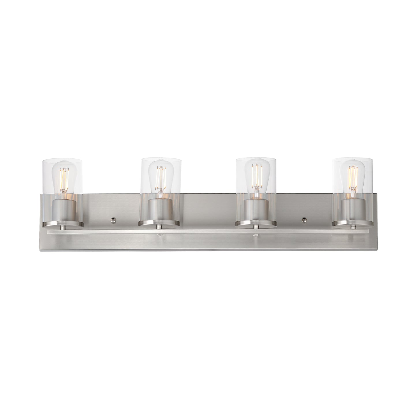 Lateral 4-Light Bath Vanity Satin Nickel by Maxim Lighting